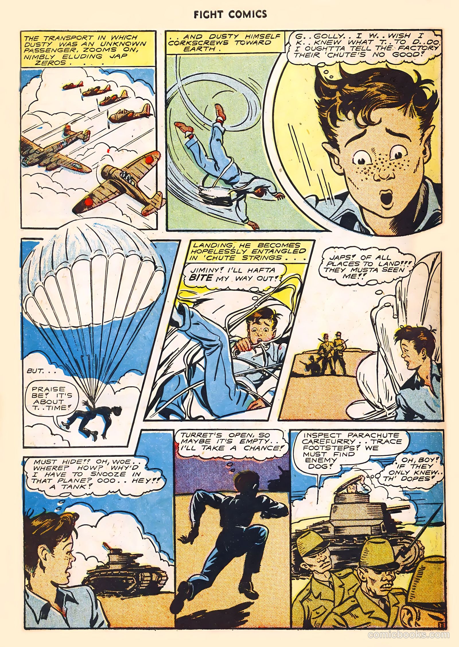 Fight Comics #31 — page 39 of 52