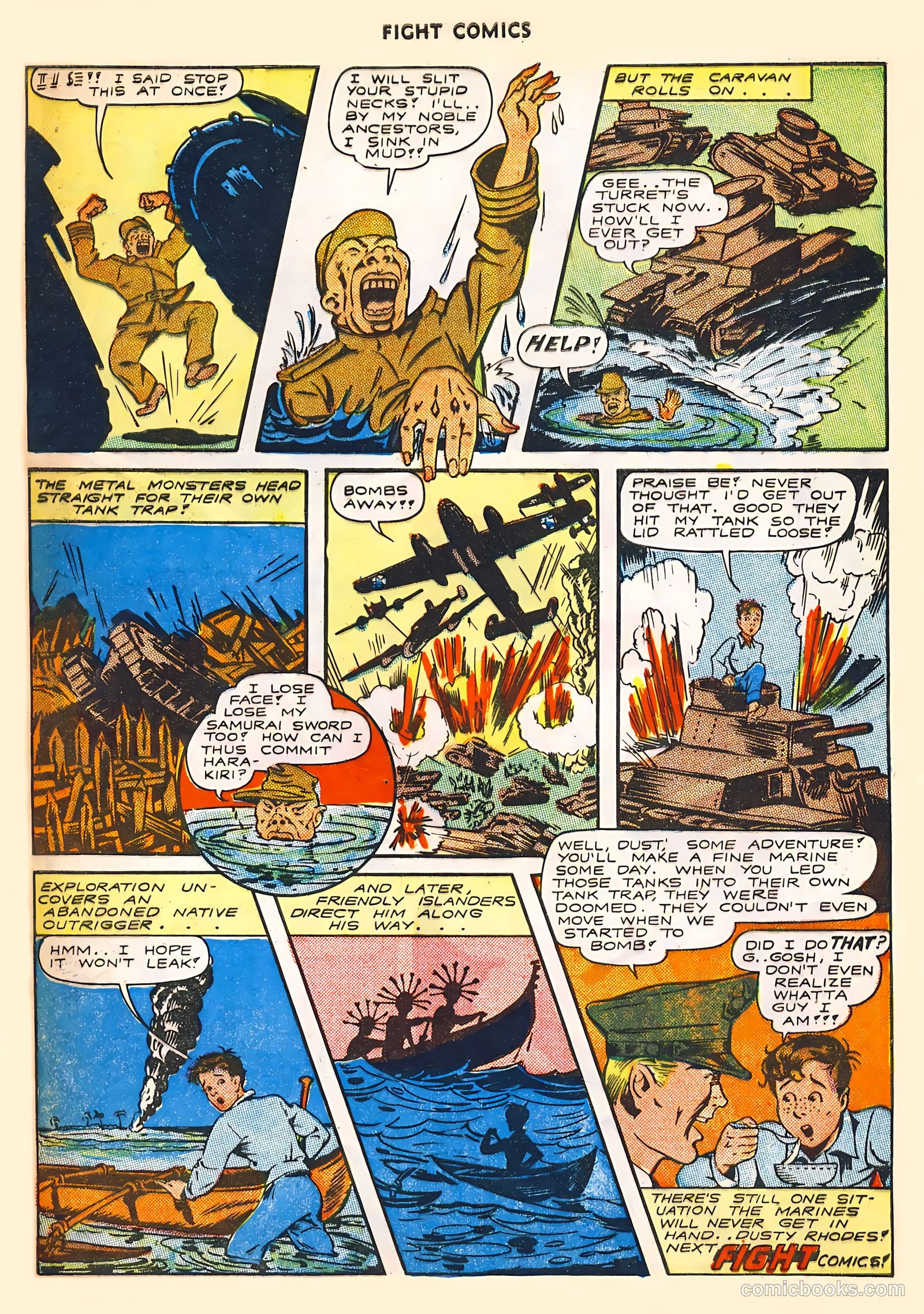 Fight Comics #31 — page 42 of 52