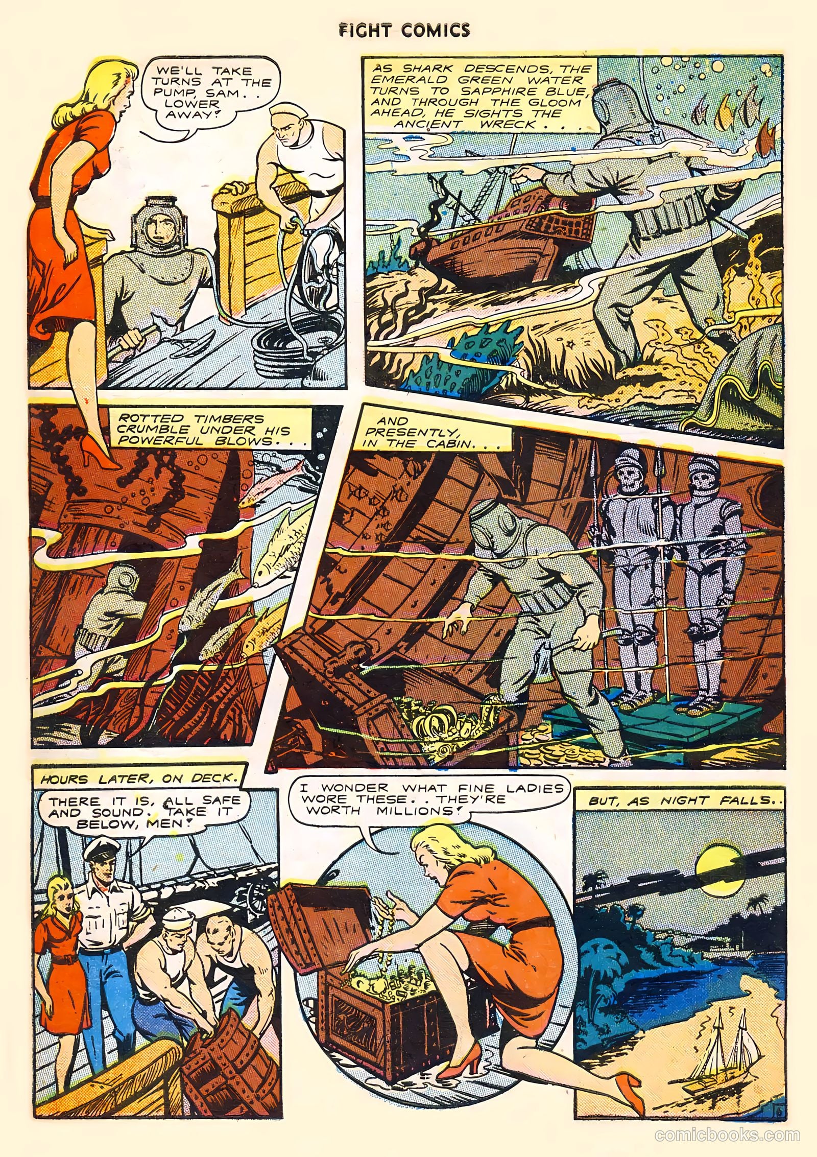 Fight Comics #31 — page 48 of 52