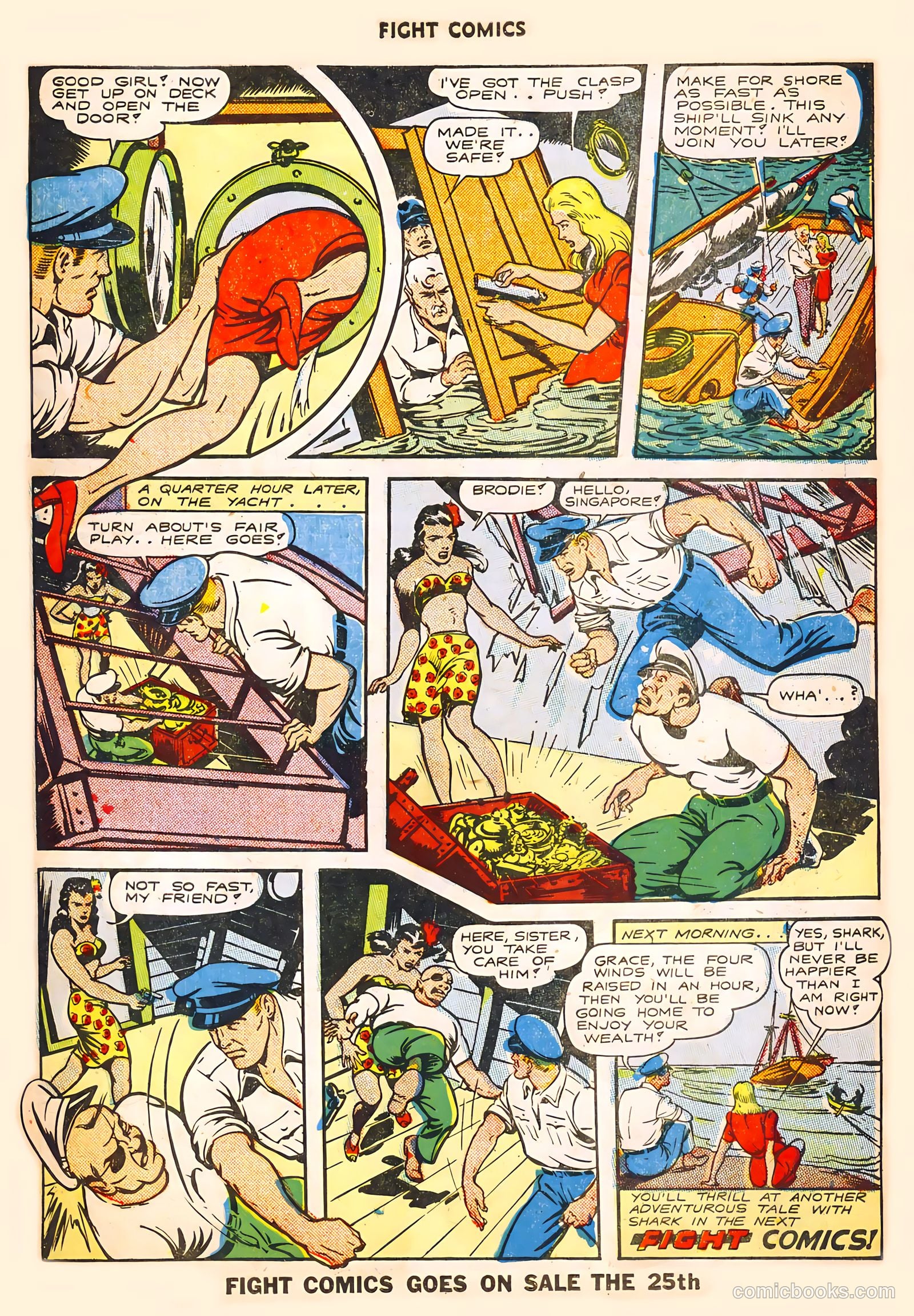 Fight Comics #31 — page 50 of 52