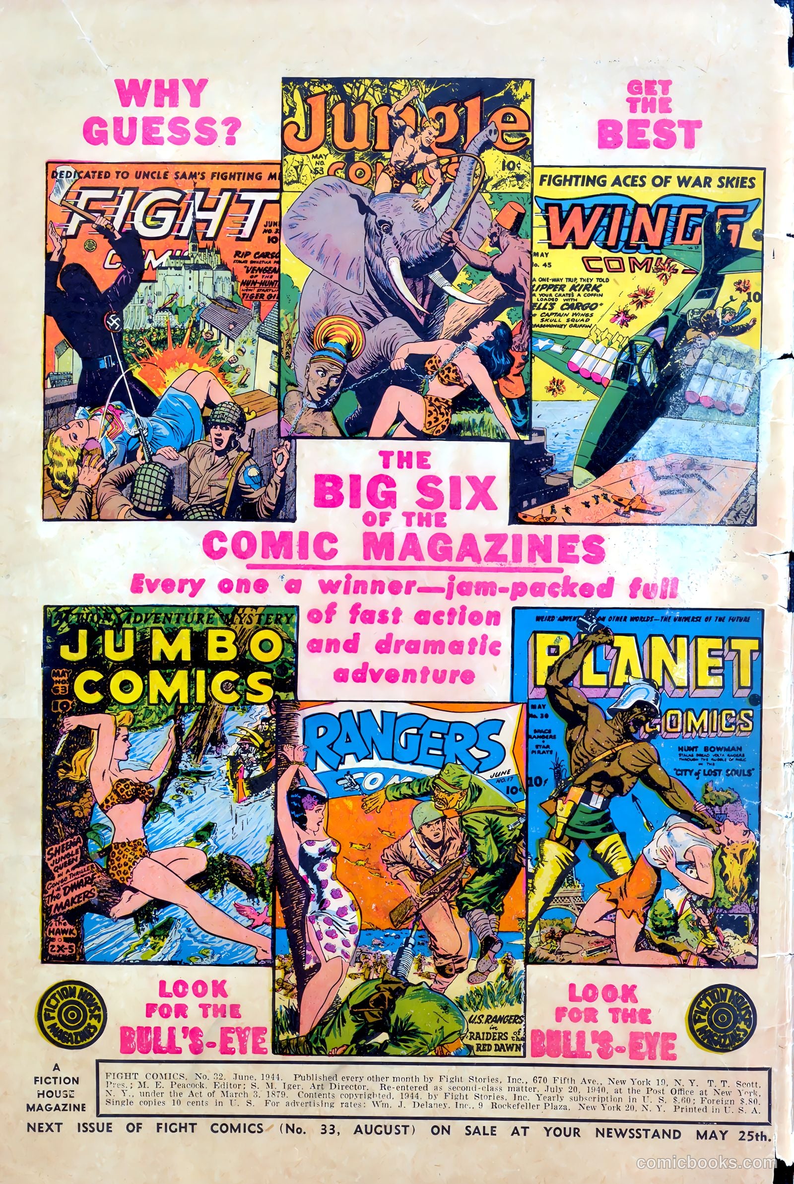 Fight Comics #32 — page 2 of 52