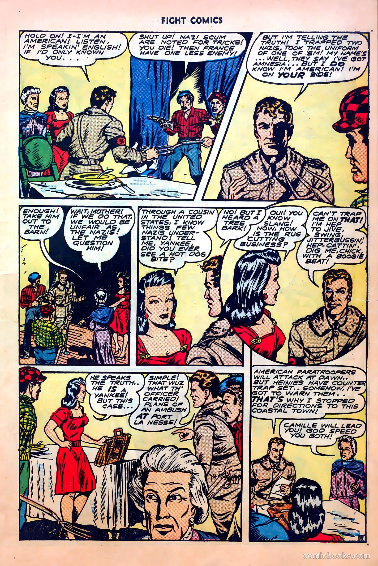 Fight Comics #32 — page 7 of 52