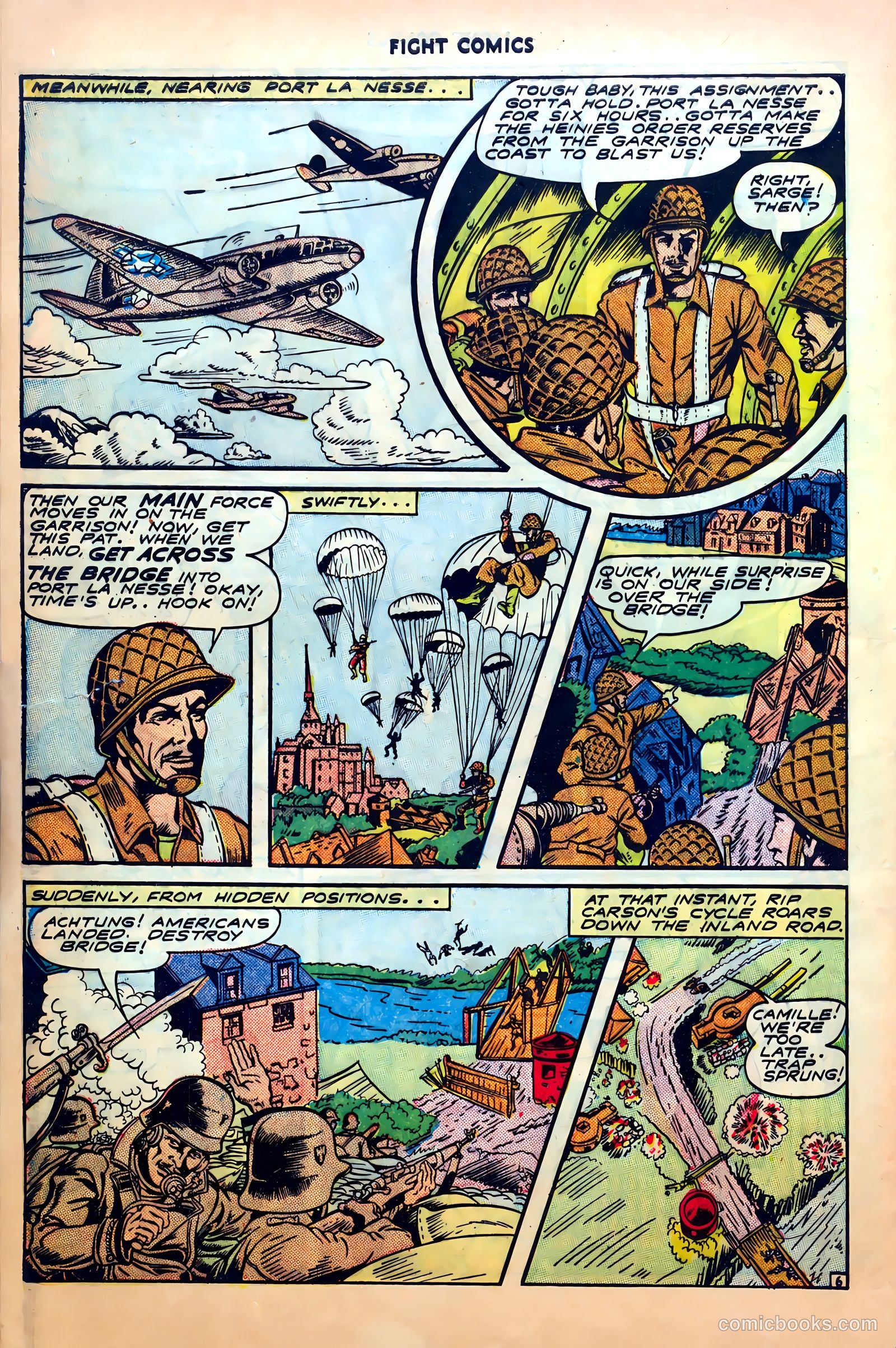 Fight Comics #32 — page 8 of 52