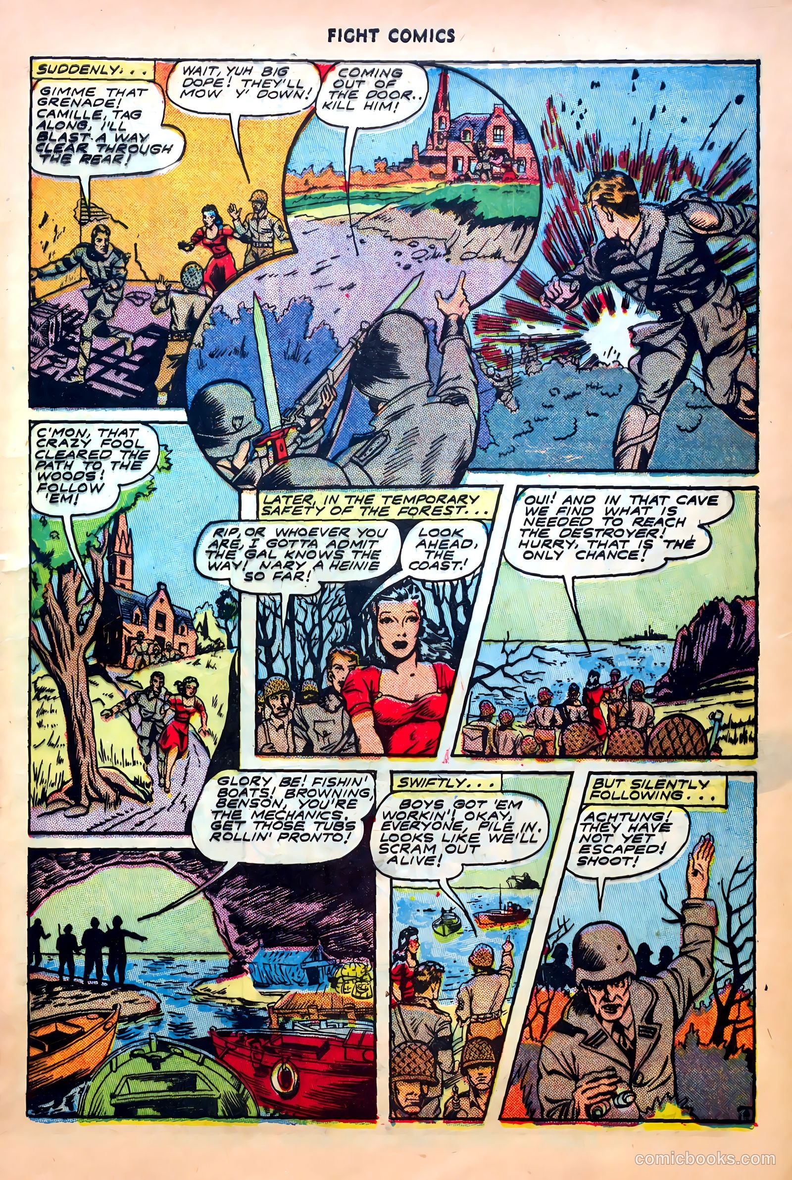 Fight Comics #32 — page 11 of 52