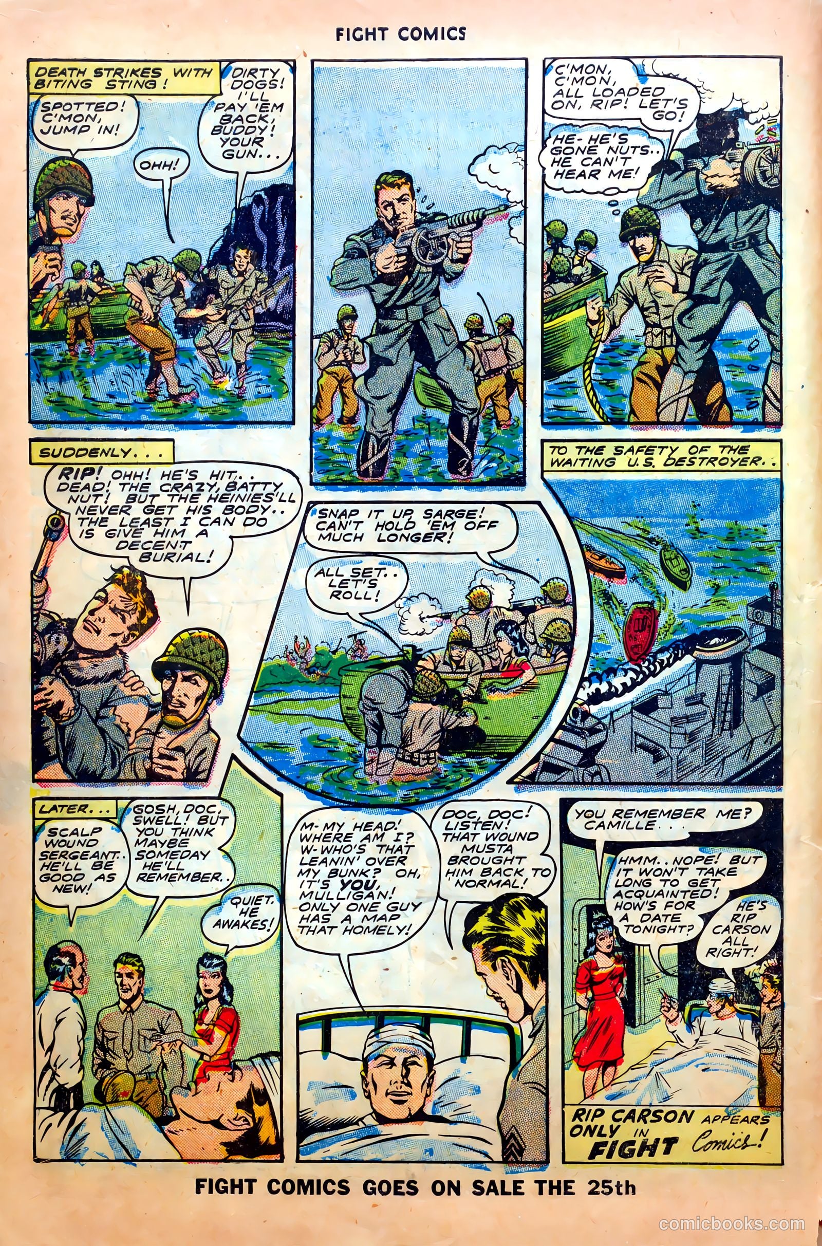 Fight Comics #32 — page 12 of 52