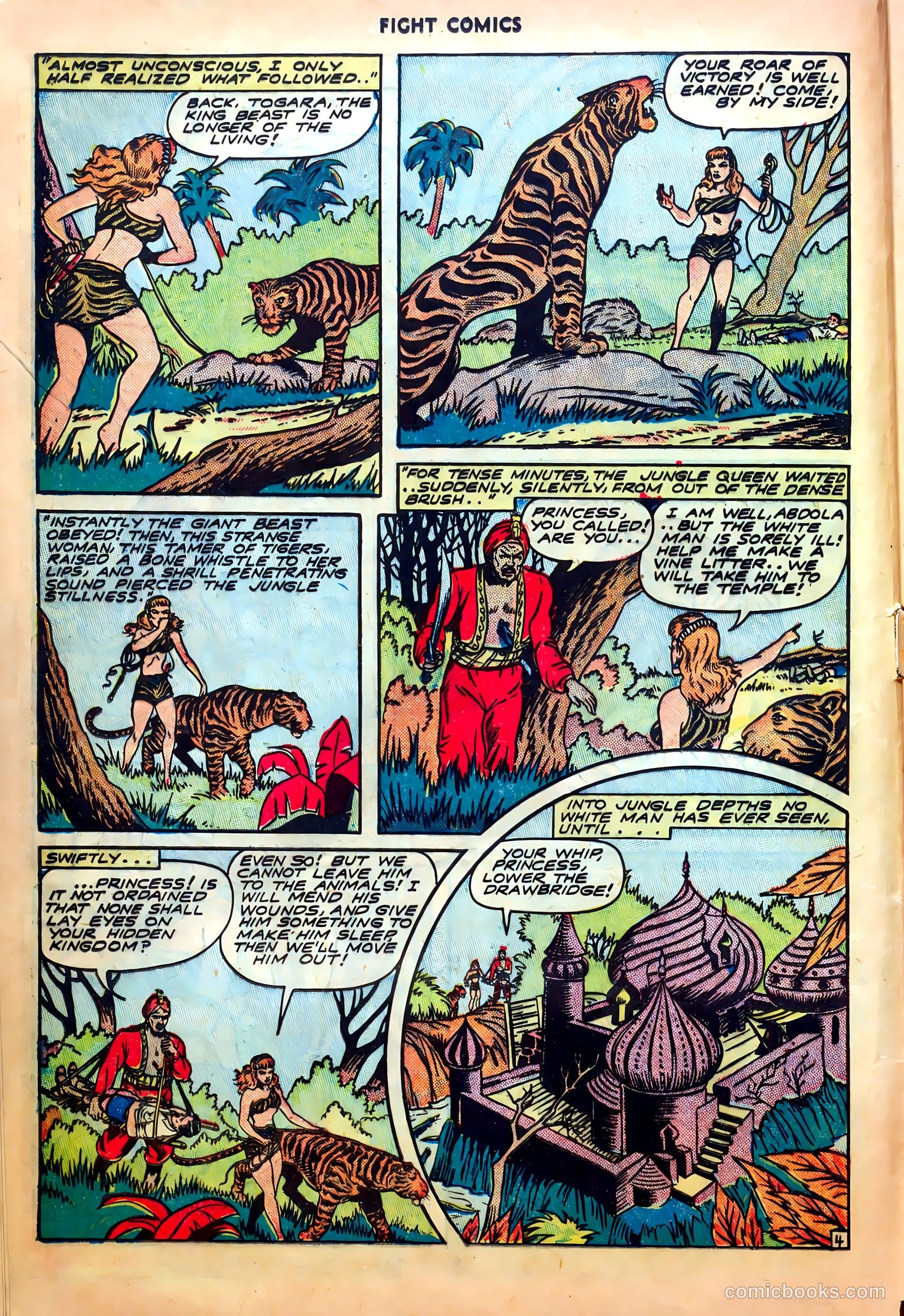 Fight Comics #32 — page 16 of 52