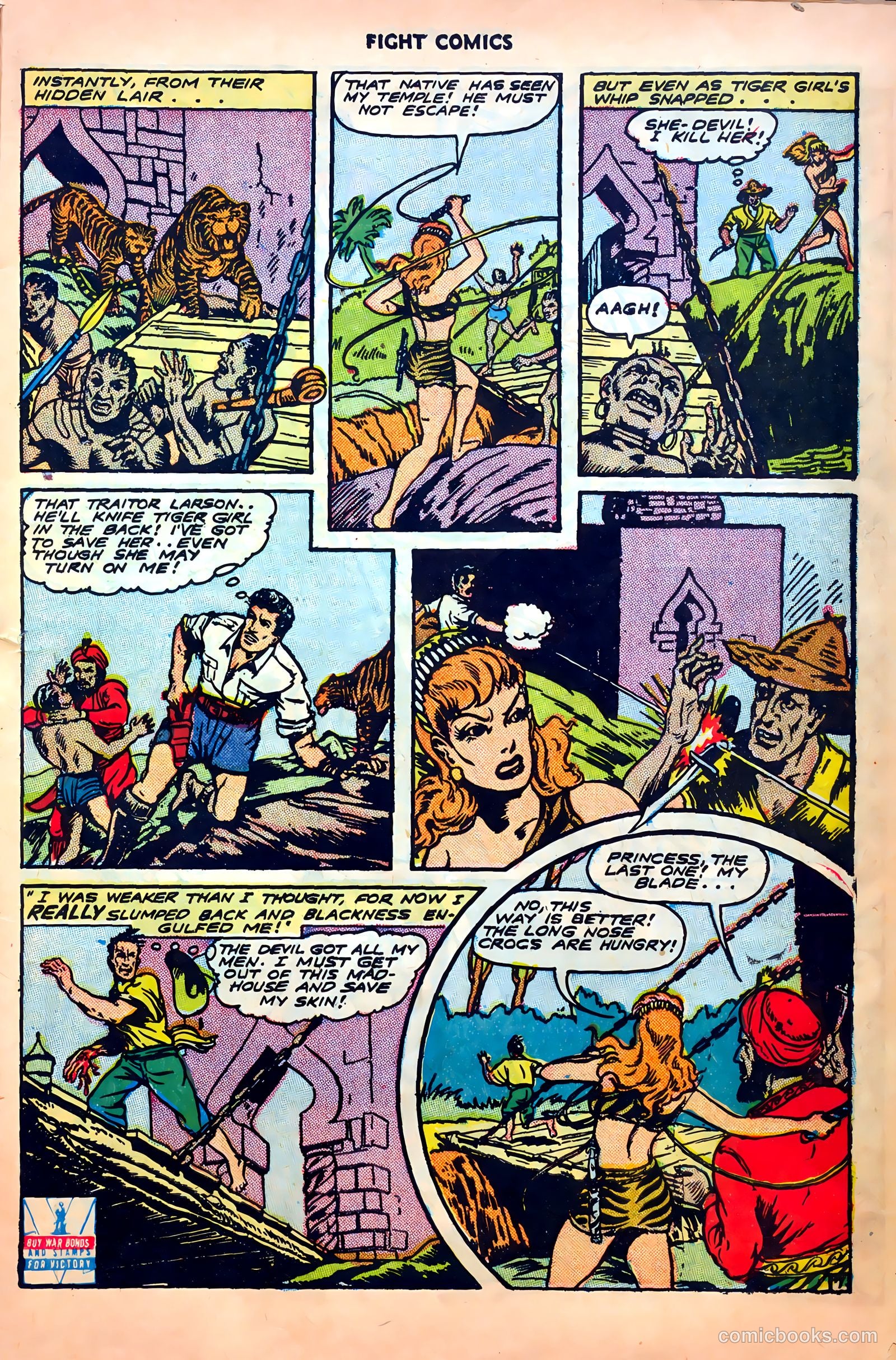Fight Comics #32 — page 19 of 52