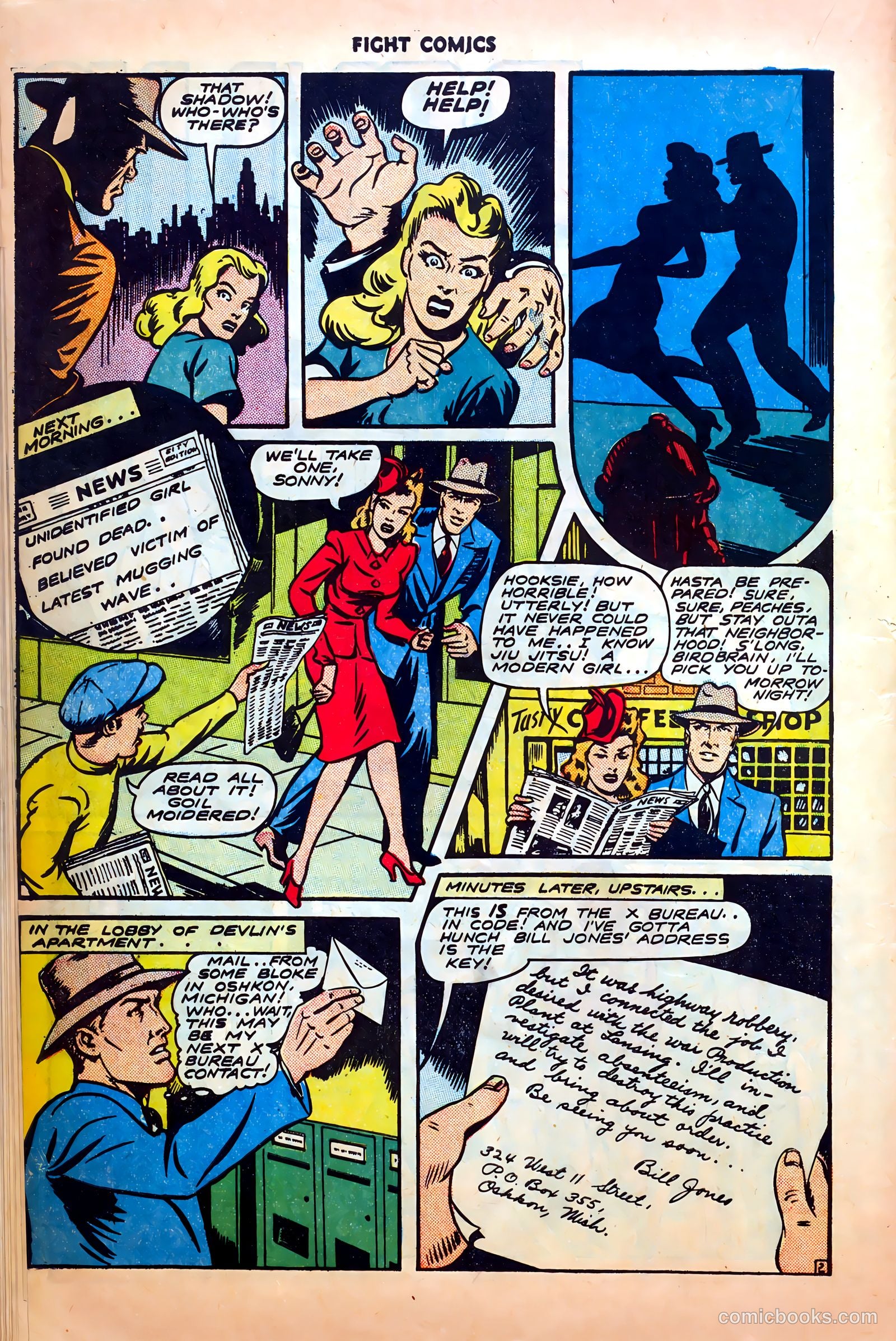 Fight Comics #32 — page 22 of 52