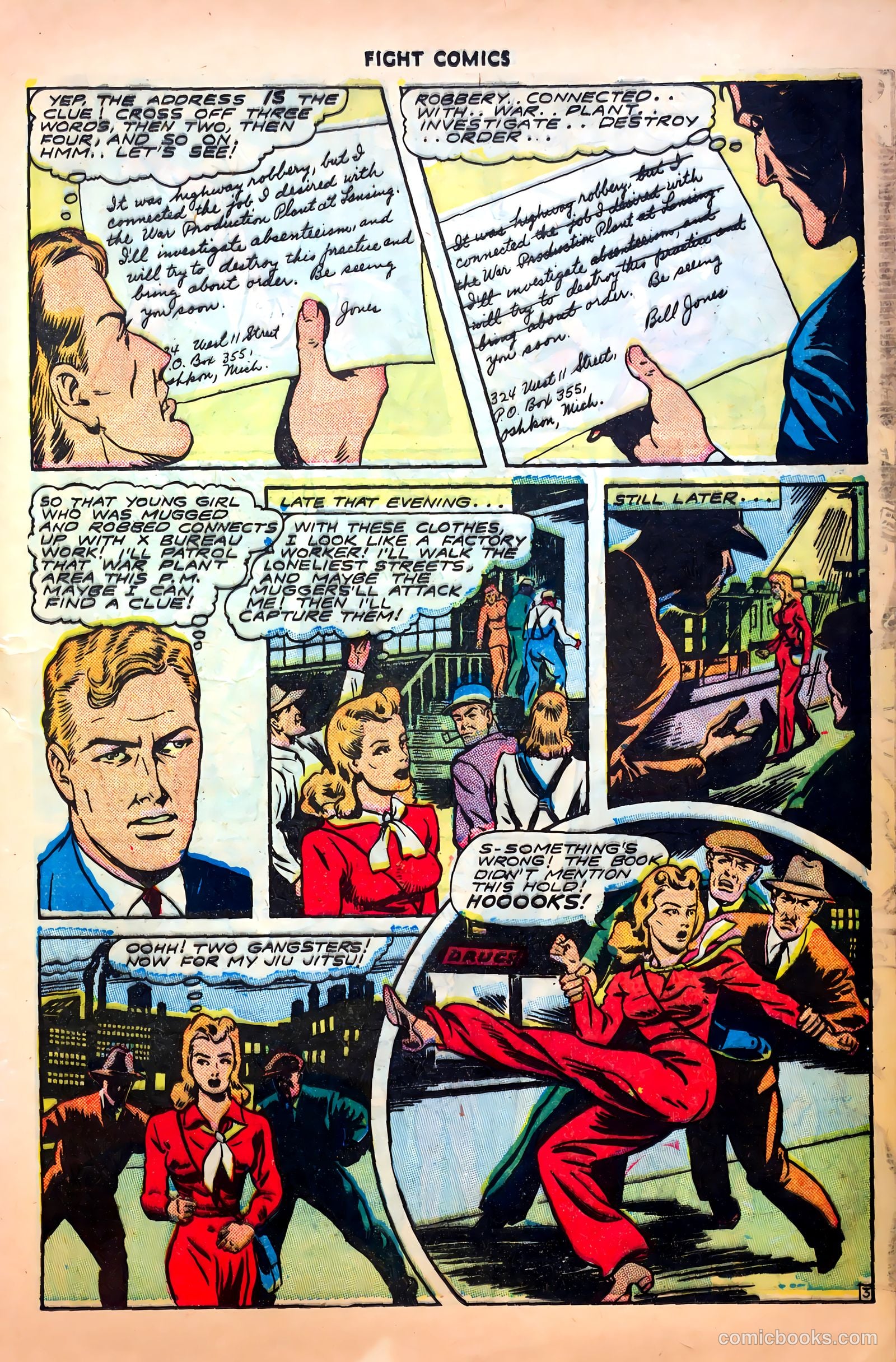 Fight Comics #32 — page 23 of 52