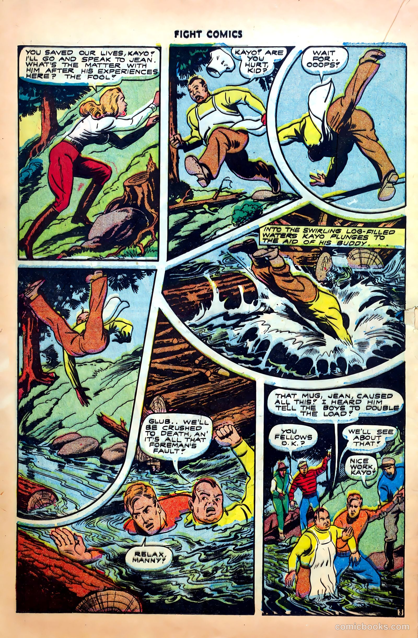 Fight Comics #32 — page 30 of 52