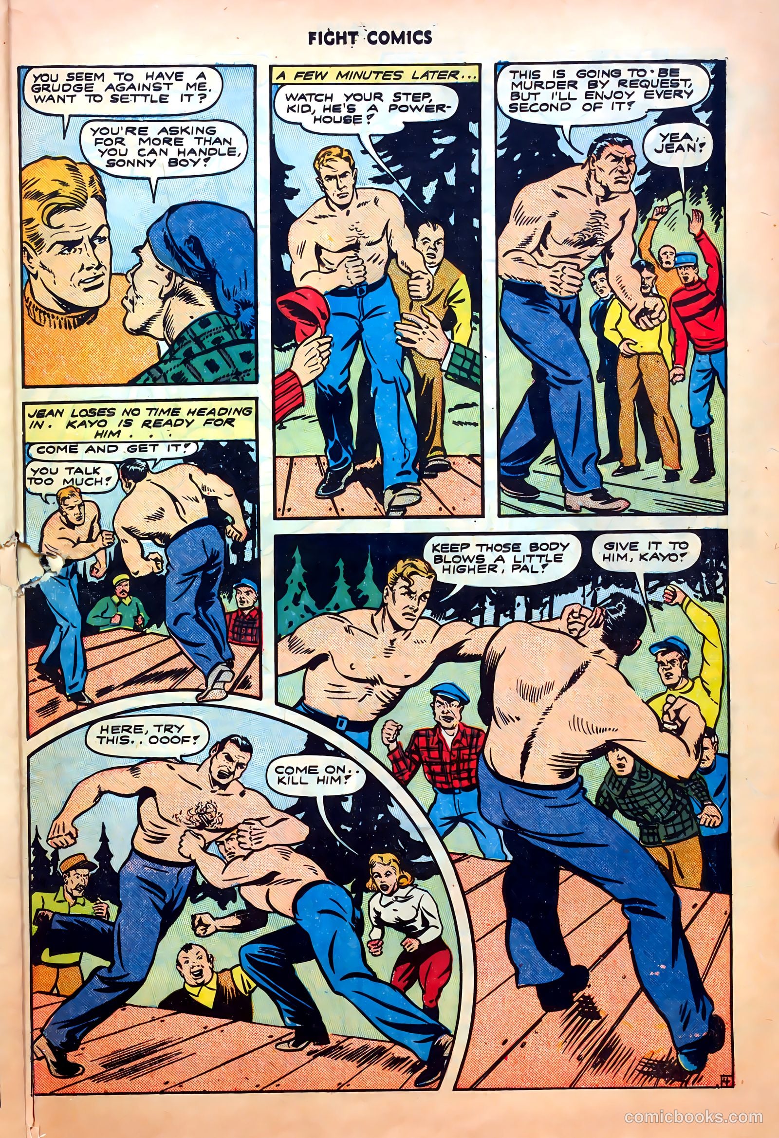 Fight Comics #32 — page 31 of 52
