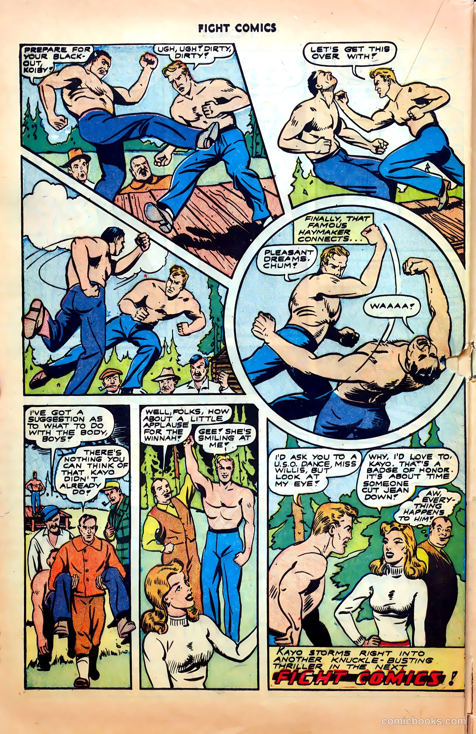 Fight Comics #32 — page 32 of 52