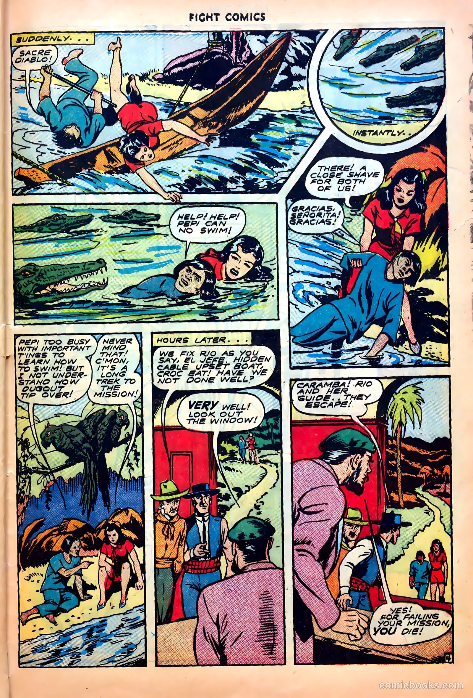 Fight Comics #32 — page 45 of 52
