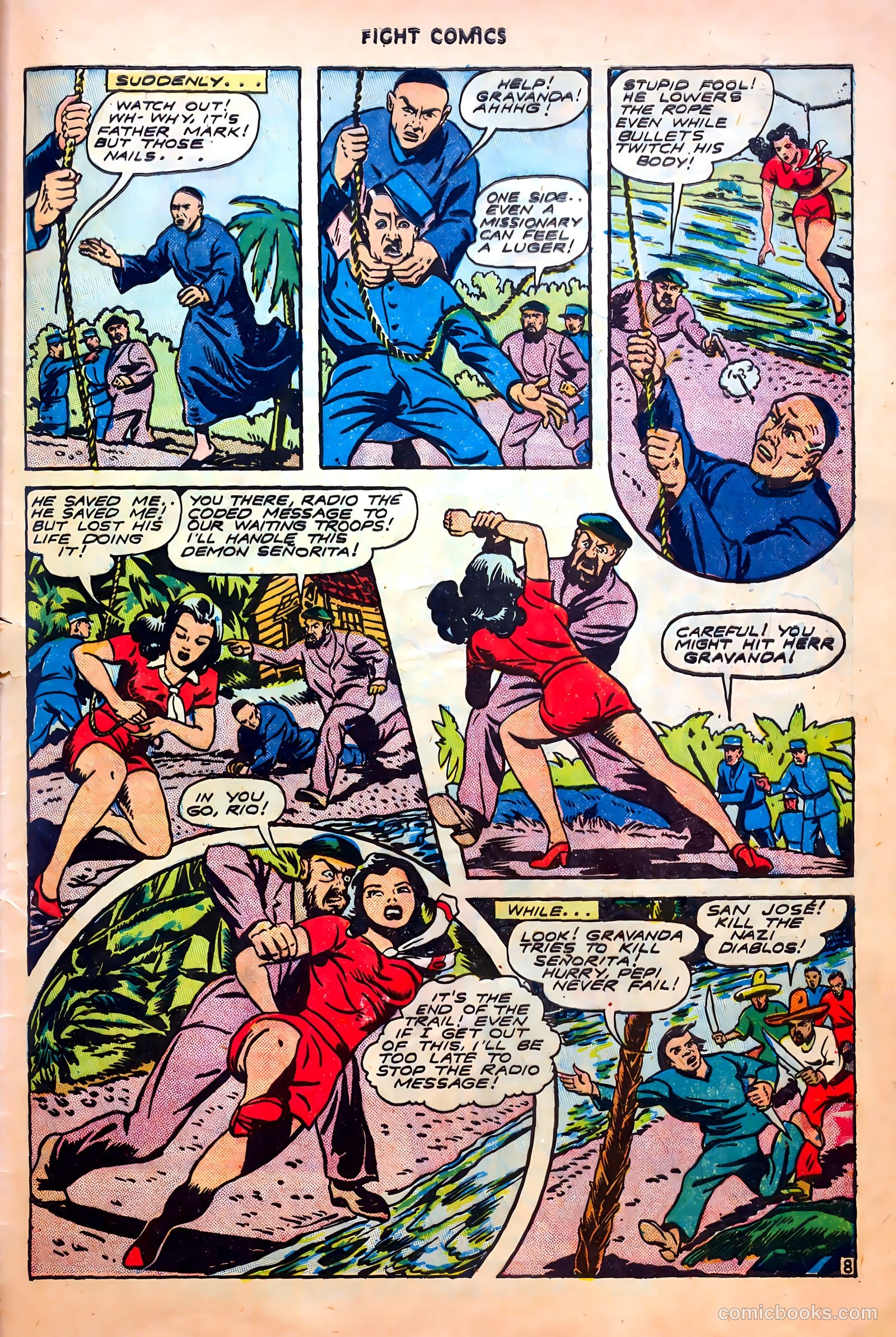 Fight Comics #32 — page 49 of 52