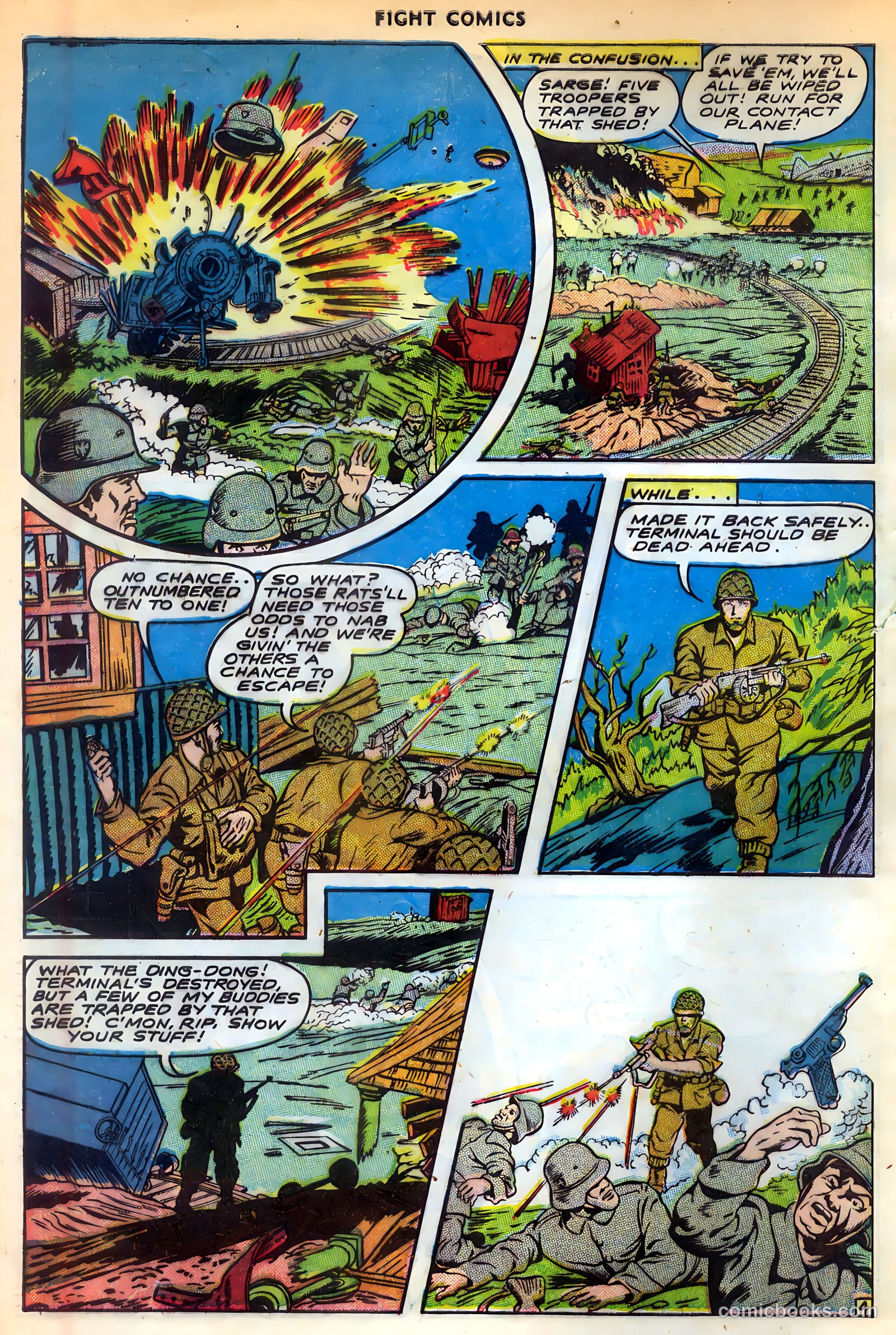 Fight Comics #33 — page 6 of 52