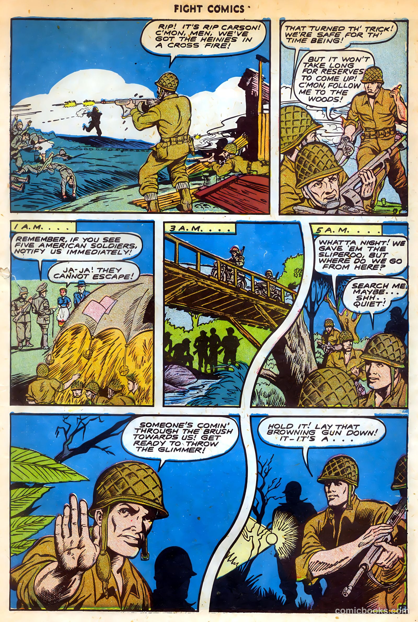 Fight Comics #33 — page 7 of 52
