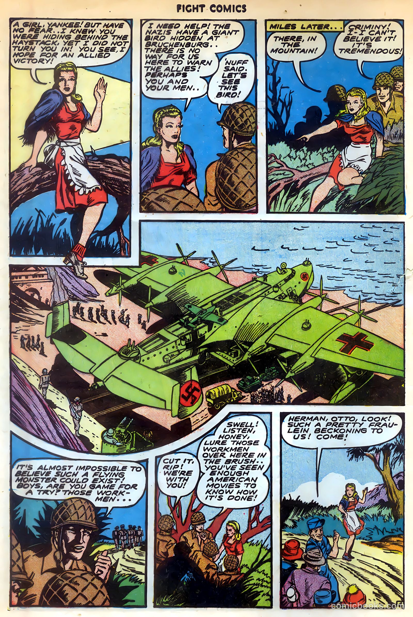 Fight Comics #33 — page 8 of 52