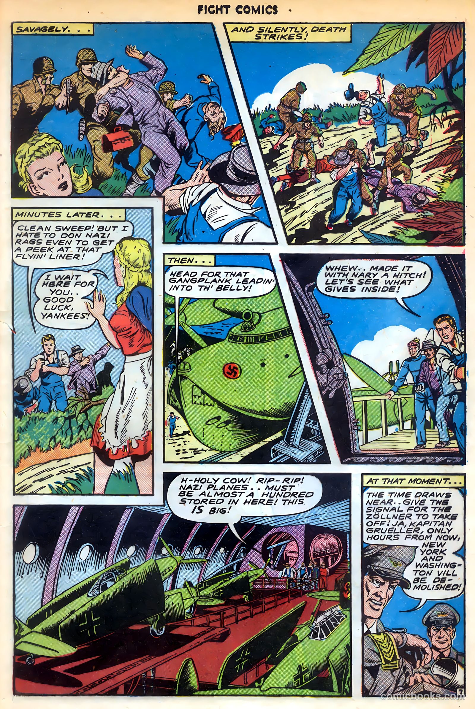 Fight Comics #33 — page 9 of 52