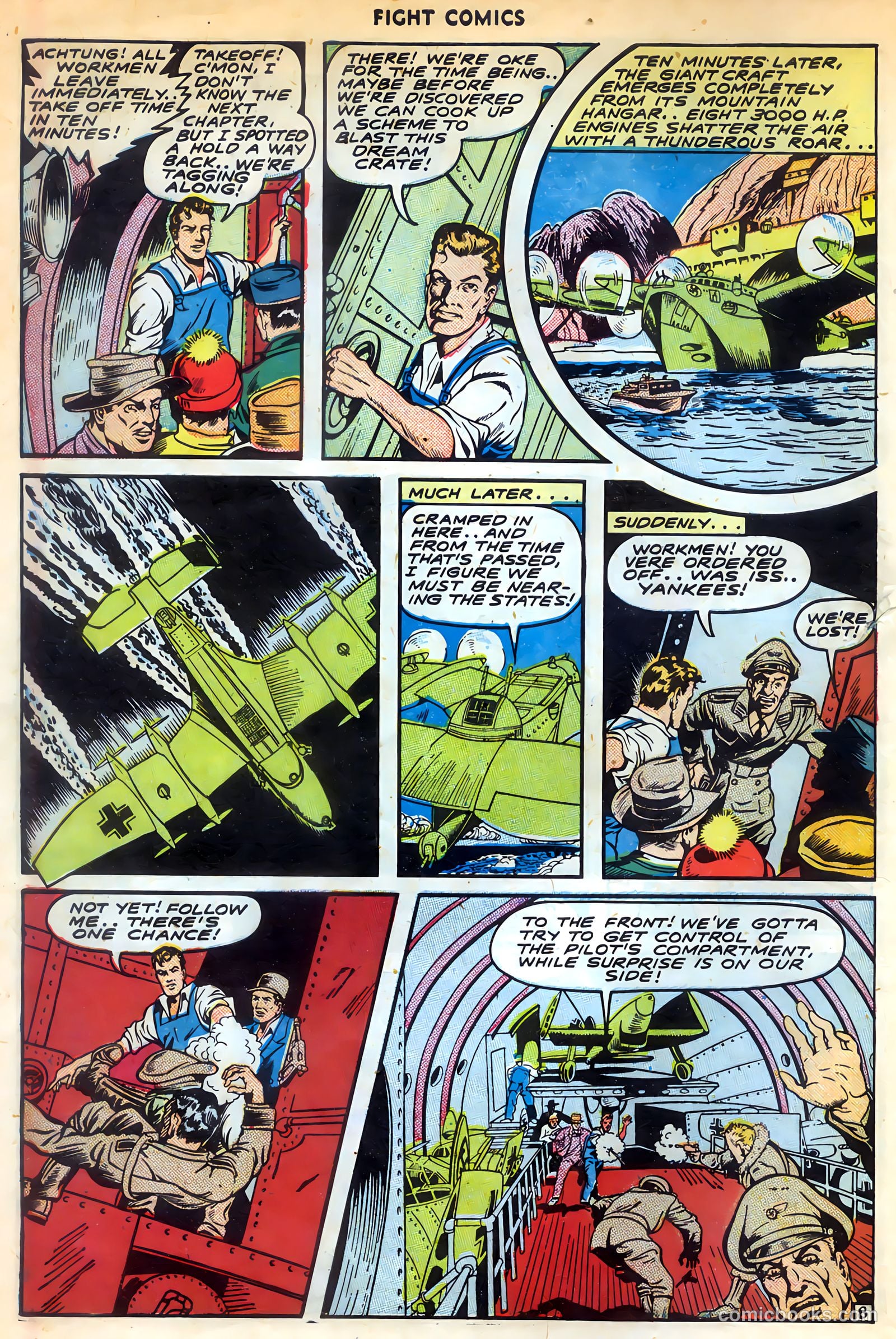 Fight Comics #33 — page 10 of 52