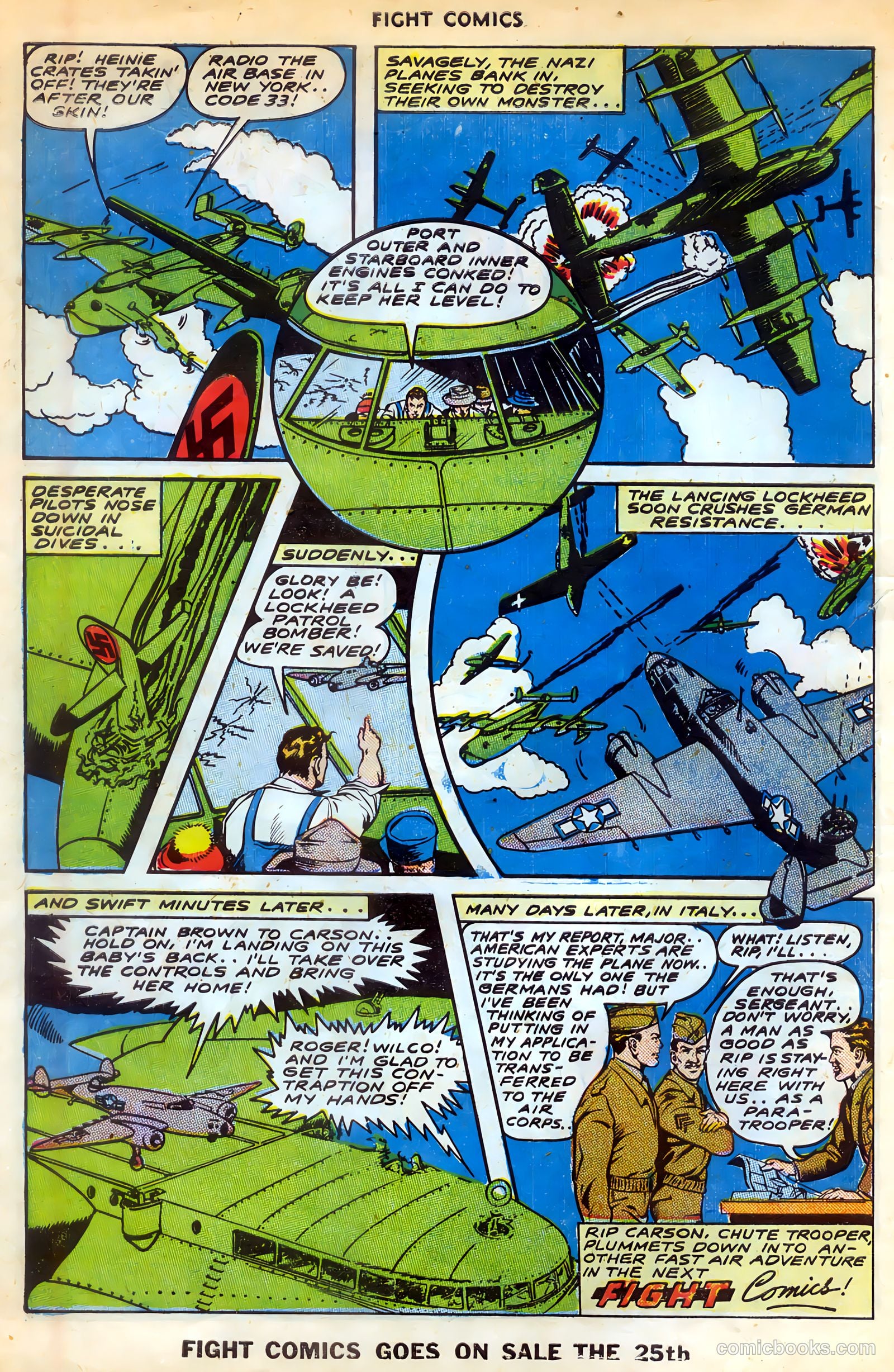 Fight Comics #33 — page 12 of 52