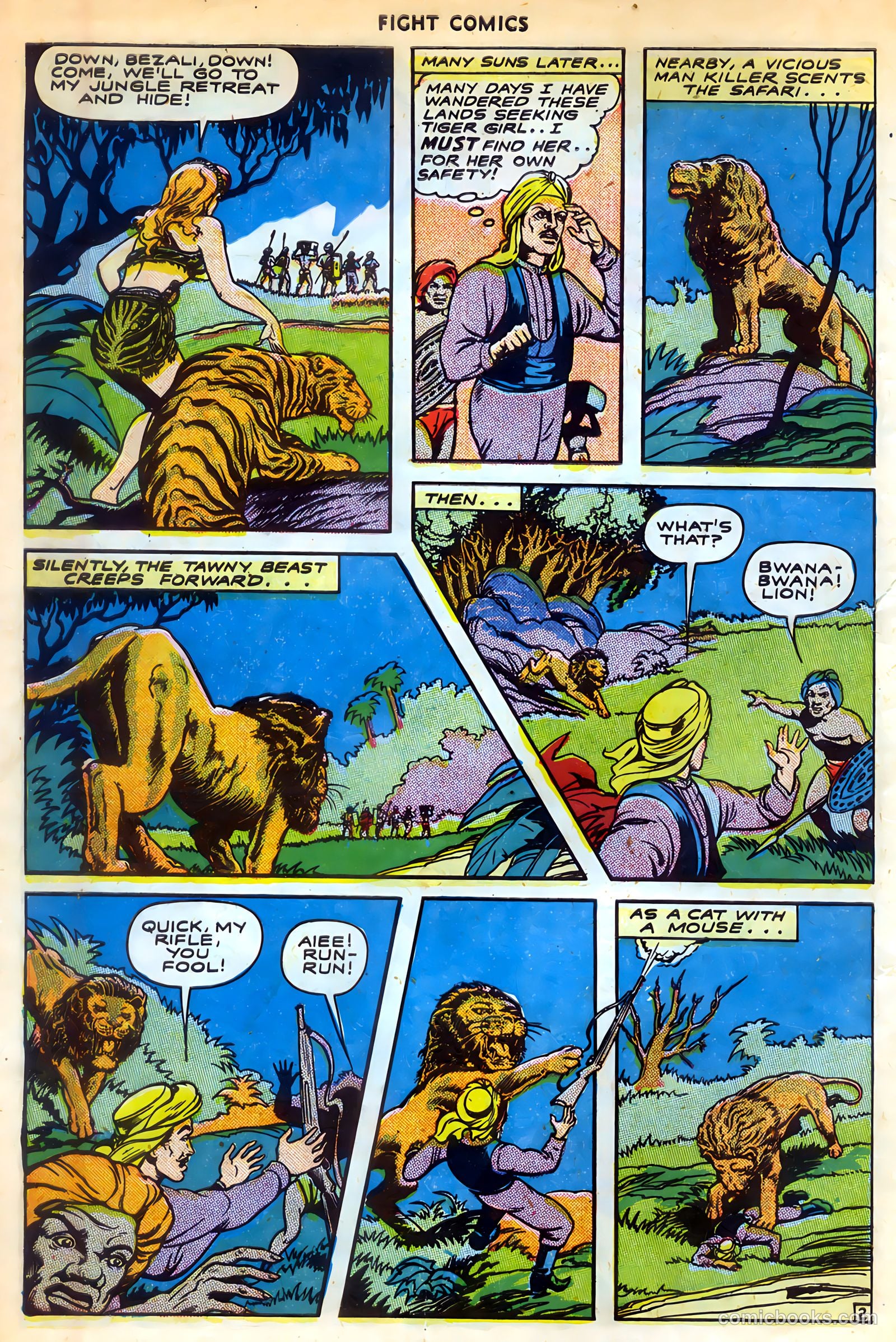 Fight Comics #33 — page 14 of 52