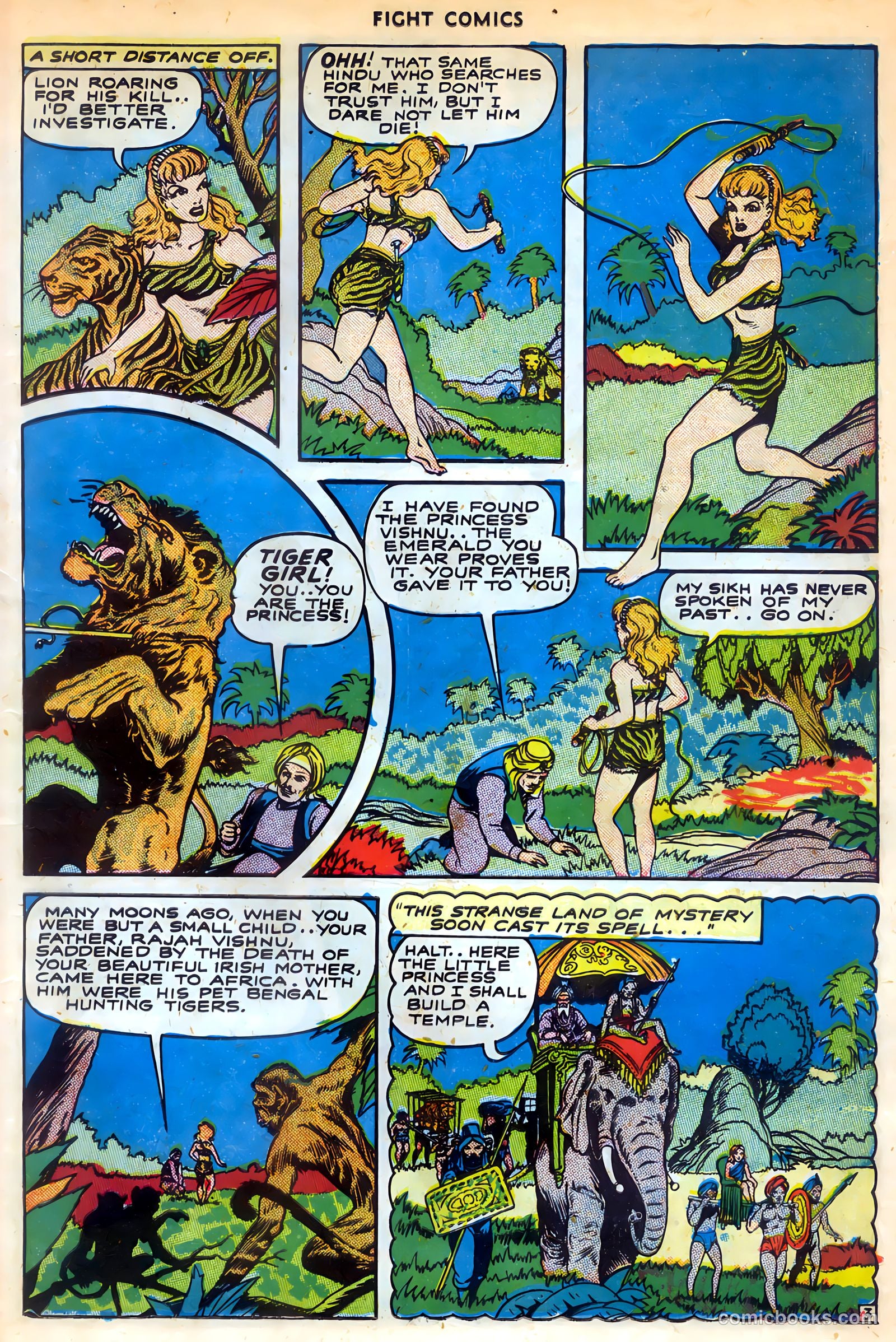 Fight Comics #33 — page 15 of 52