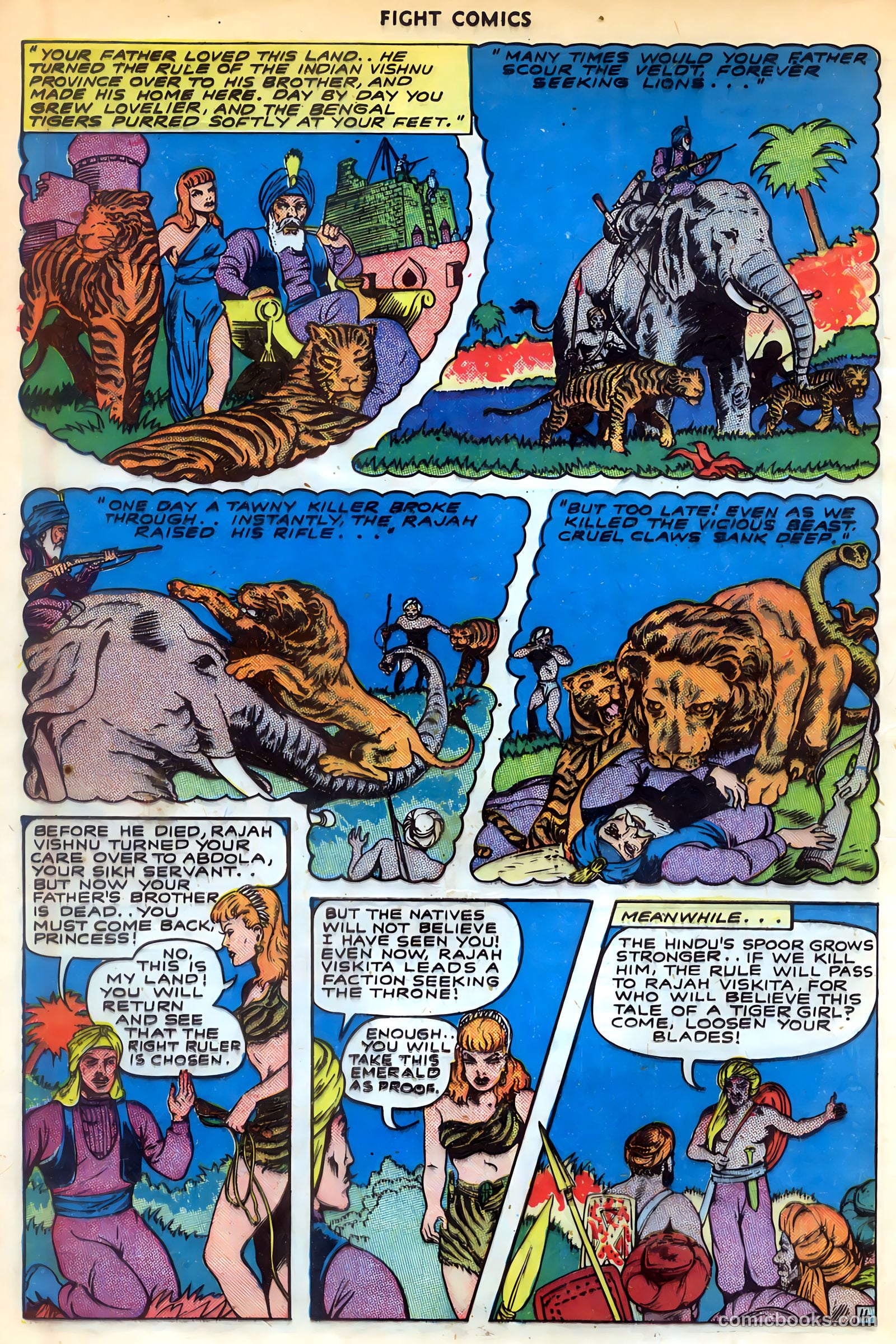 Fight Comics #33 — page 16 of 52