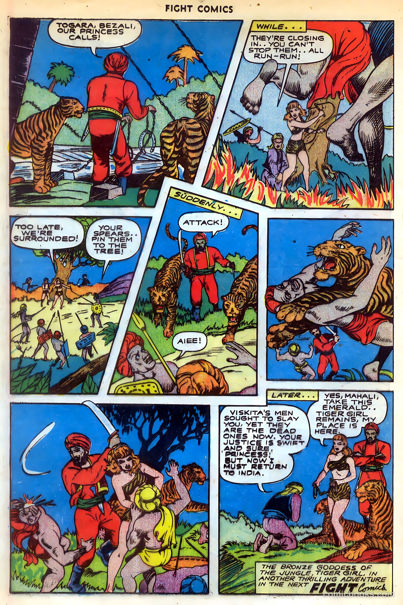 Fight Comics #33 — page 18 of 52