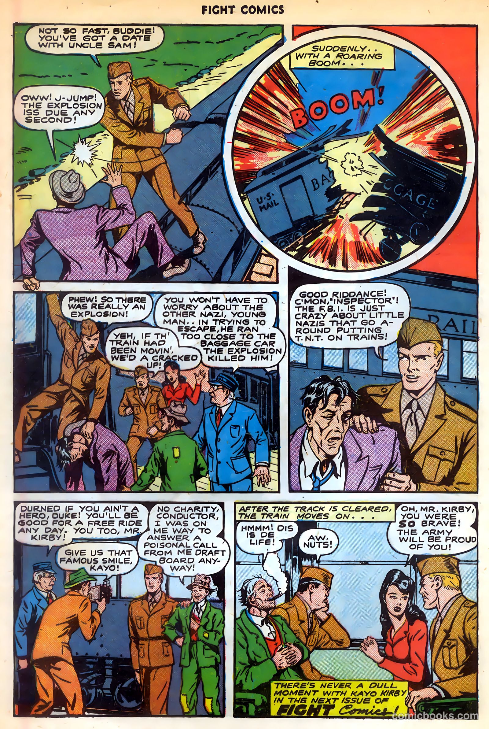 Fight Comics #33 — page 32 of 52