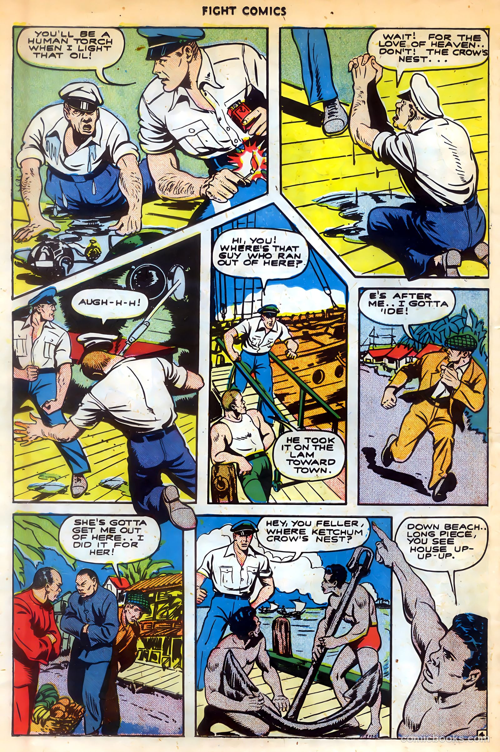 Fight Comics #33 — page 38 of 52