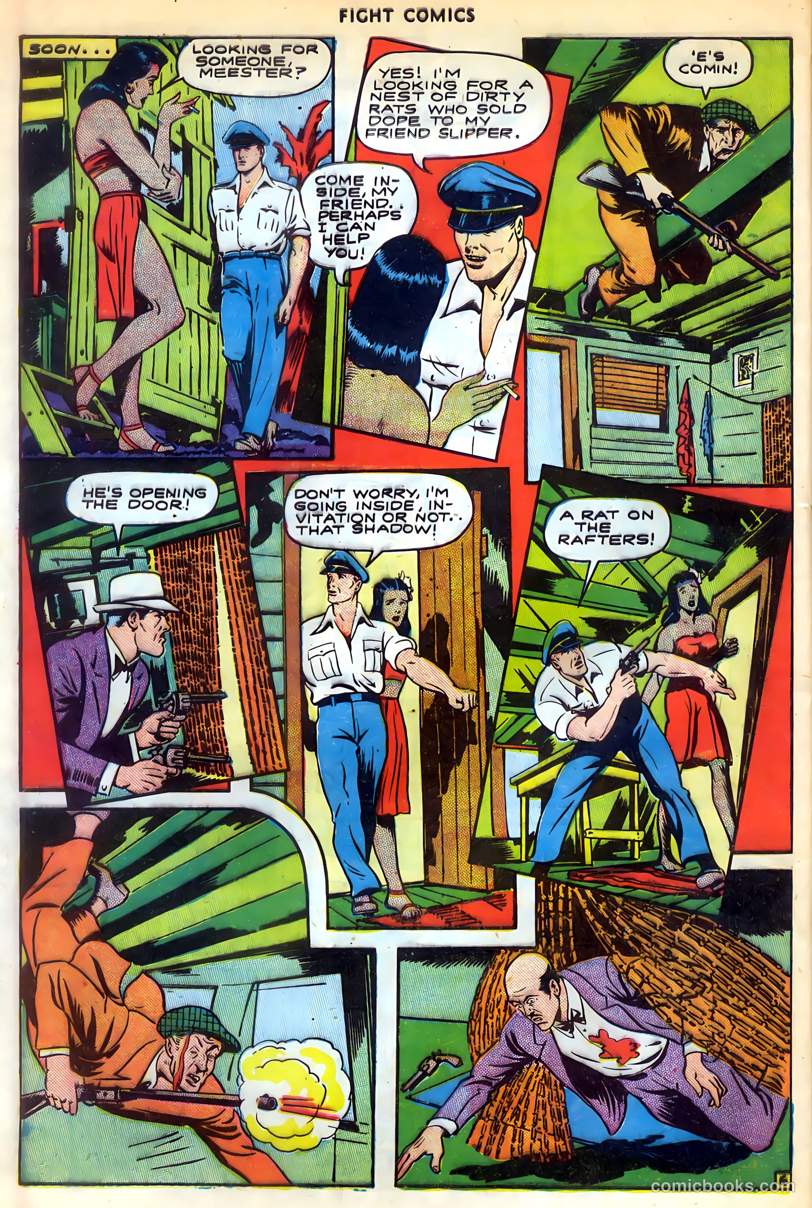 Fight Comics #33 — page 40 of 52