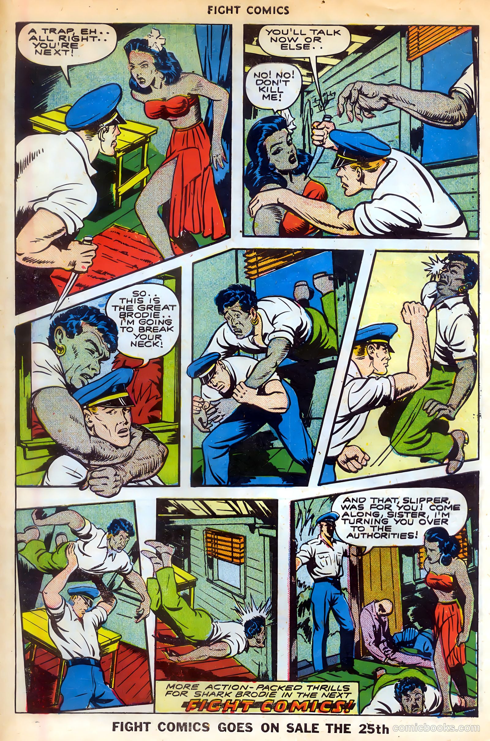 Fight Comics #33 — page 41 of 52