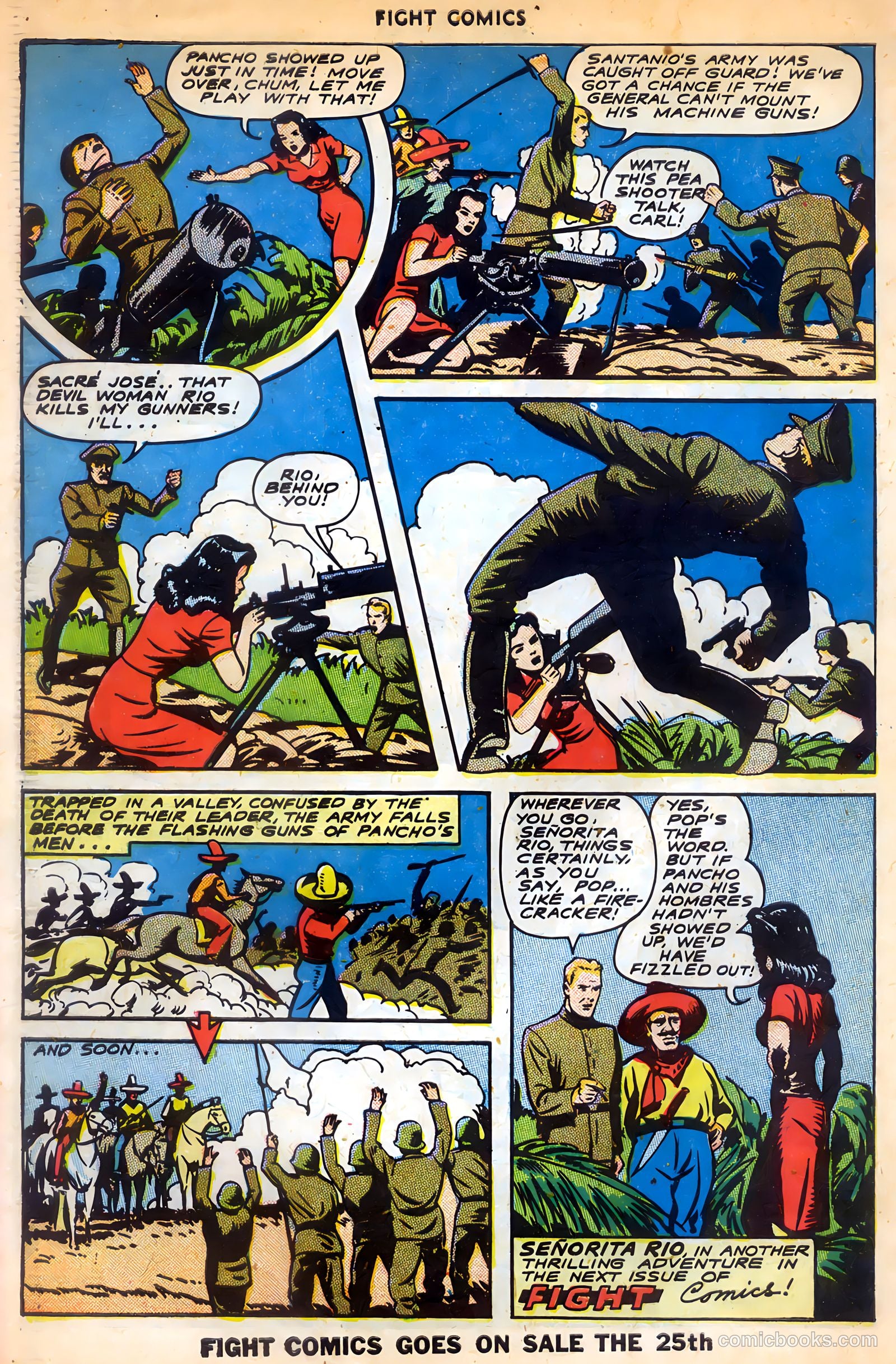 Fight Comics #33 — page 50 of 52