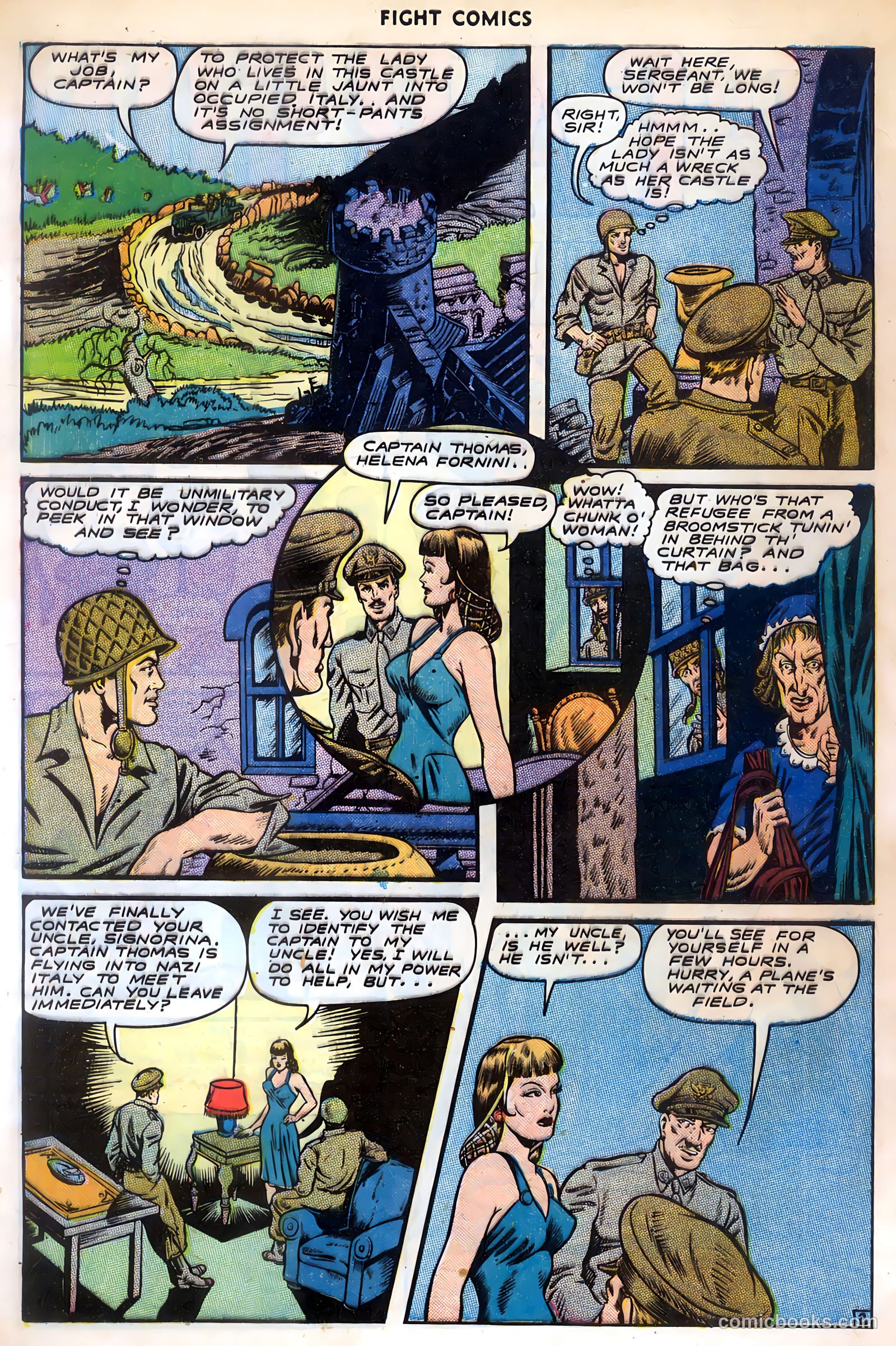 Fight Comics #34 — page 4 of 52