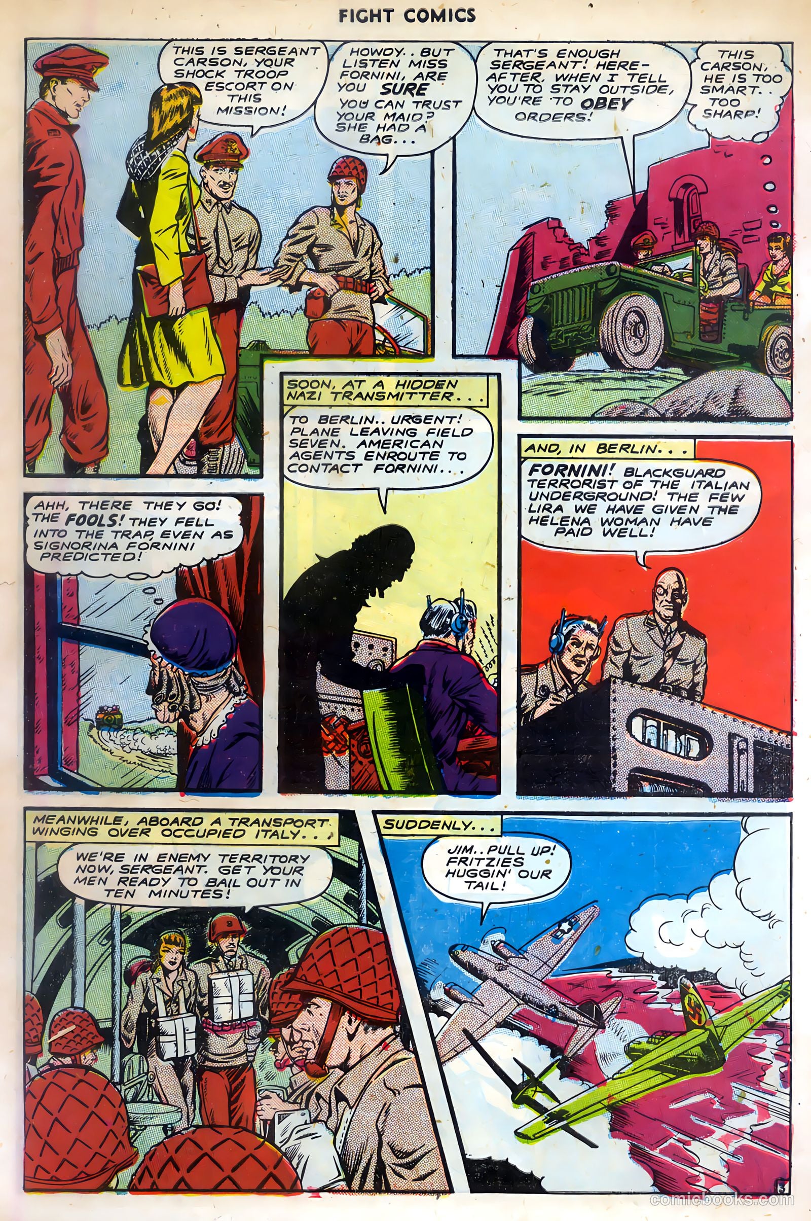 Fight Comics #34 — page 5 of 52
