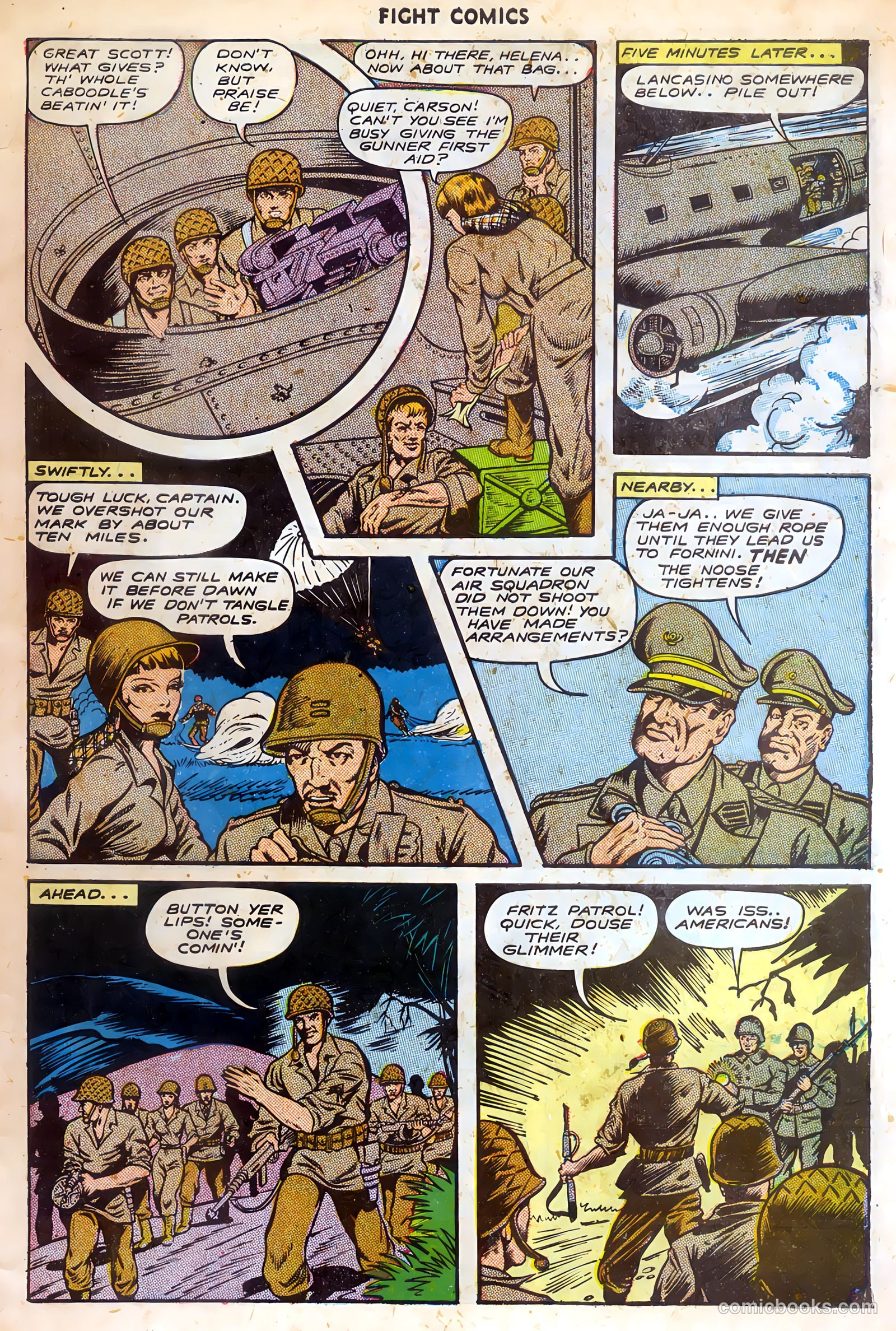 Fight Comics #34 — page 7 of 52