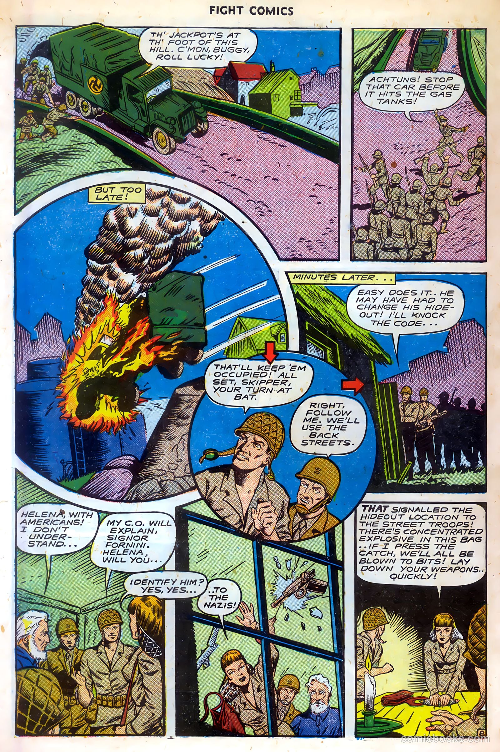 Fight Comics #34 — page 10 of 52
