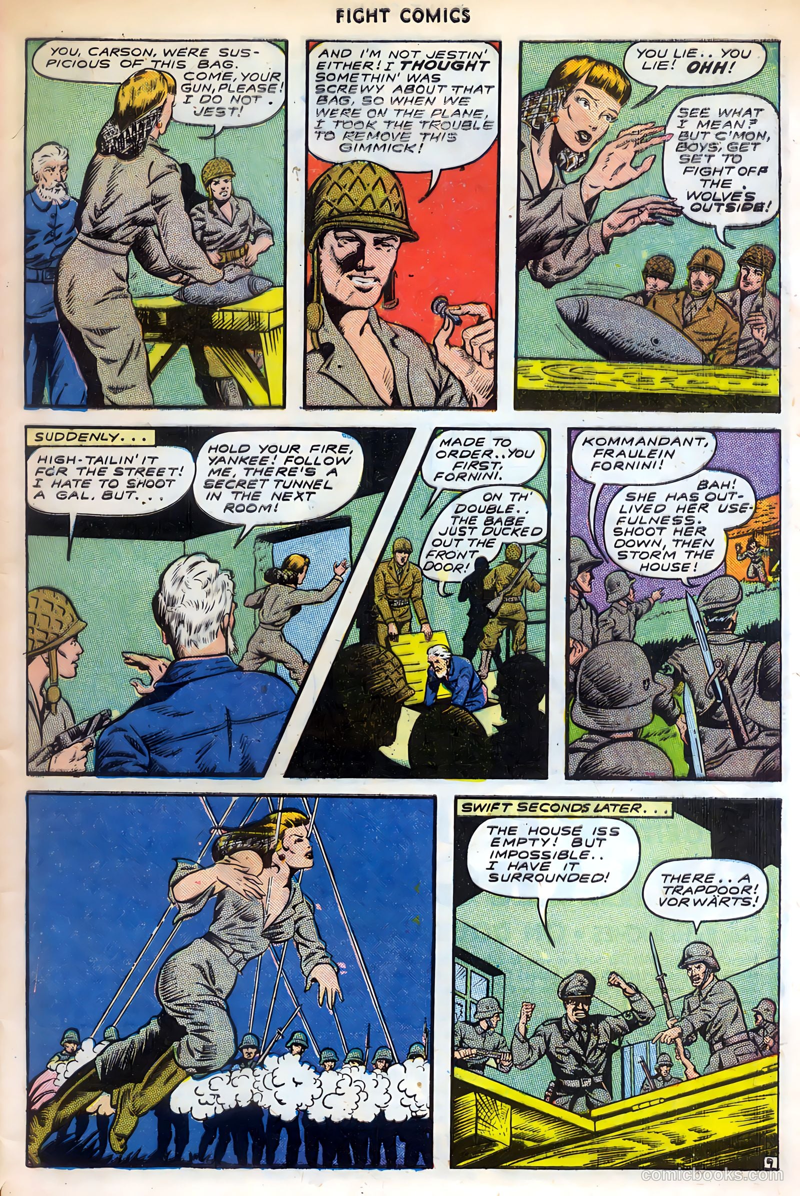 Fight Comics #34 — page 11 of 52