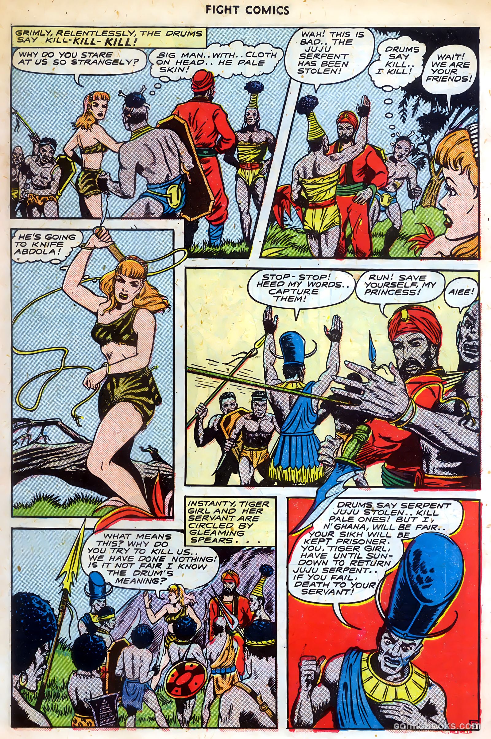 Fight Comics #34 — page 15 of 52