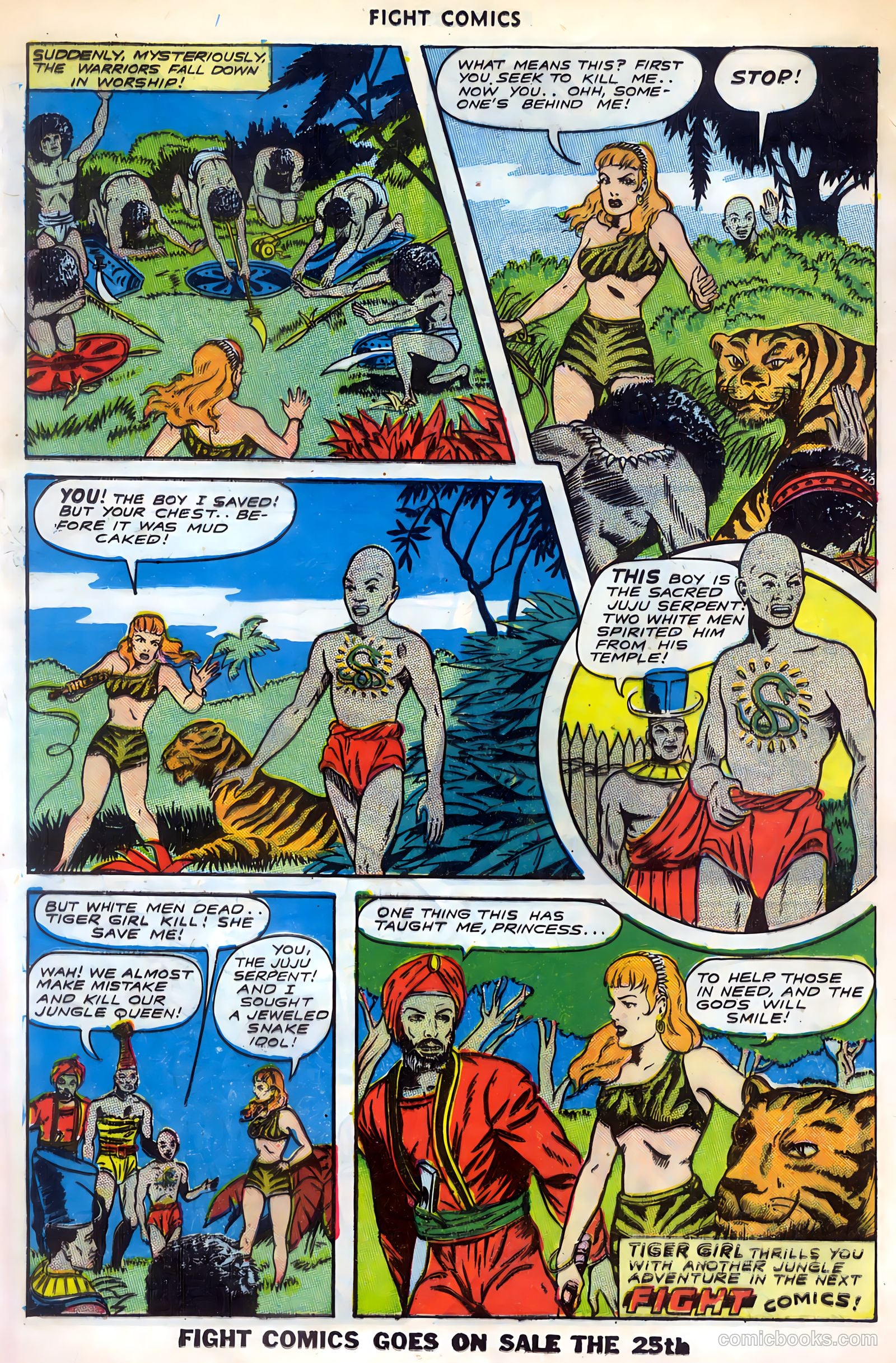 Fight Comics #34 — page 18 of 52