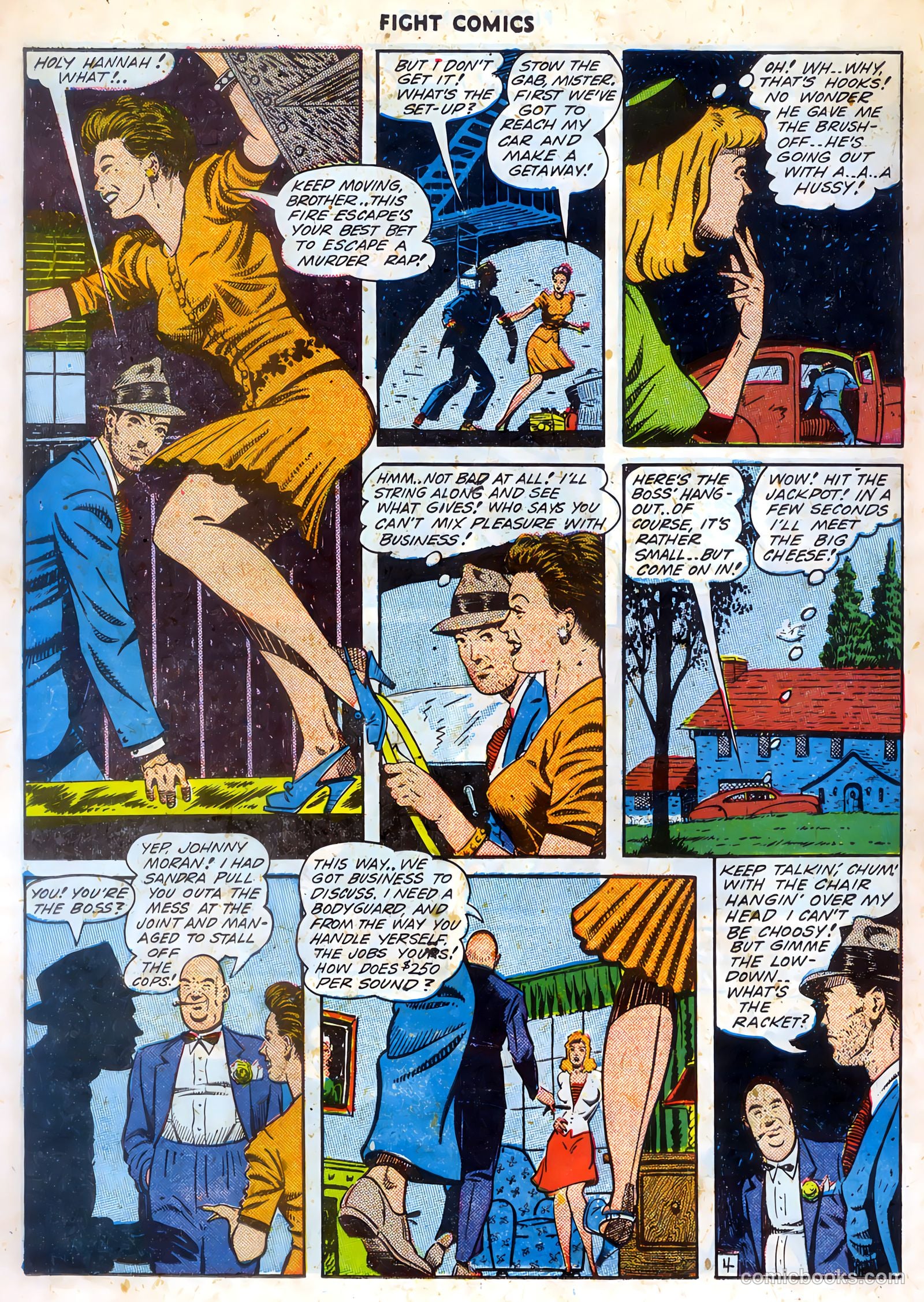 Fight Comics #34 — page 22 of 52