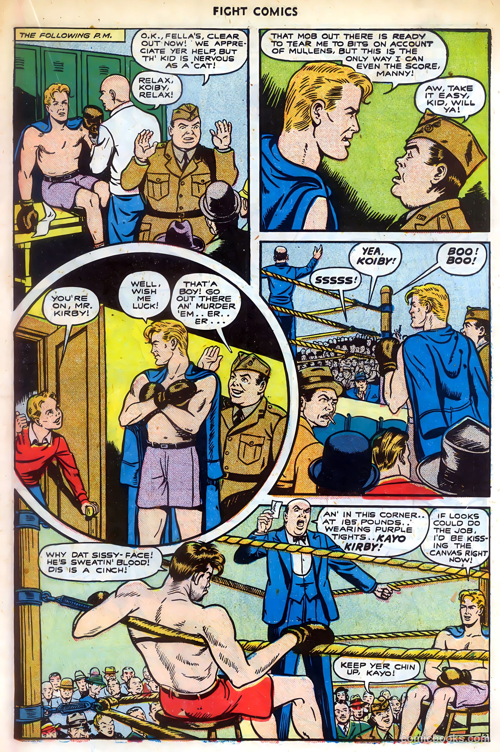 Fight Comics #34 — page 27 of 52