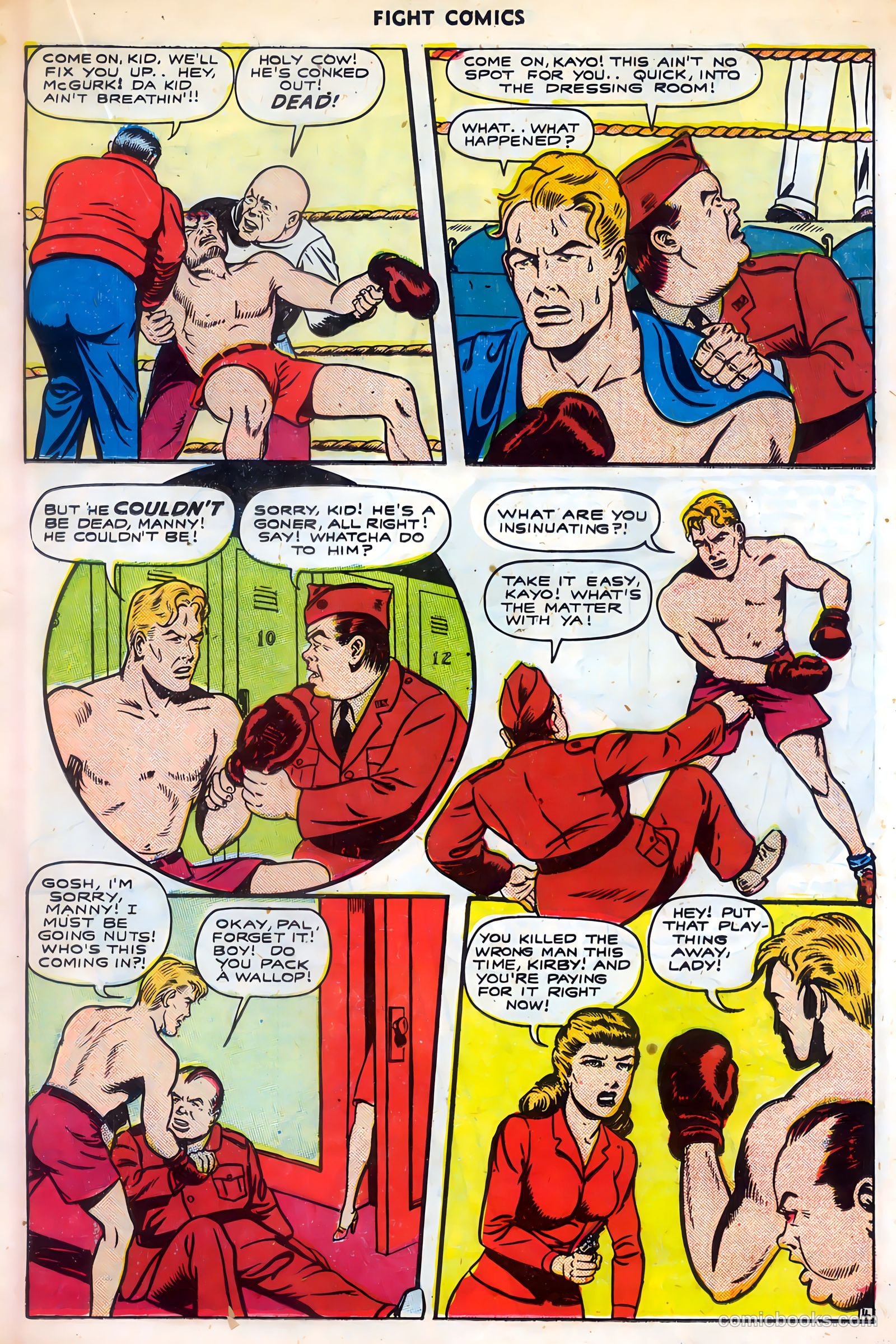 Fight Comics #34 — page 29 of 52