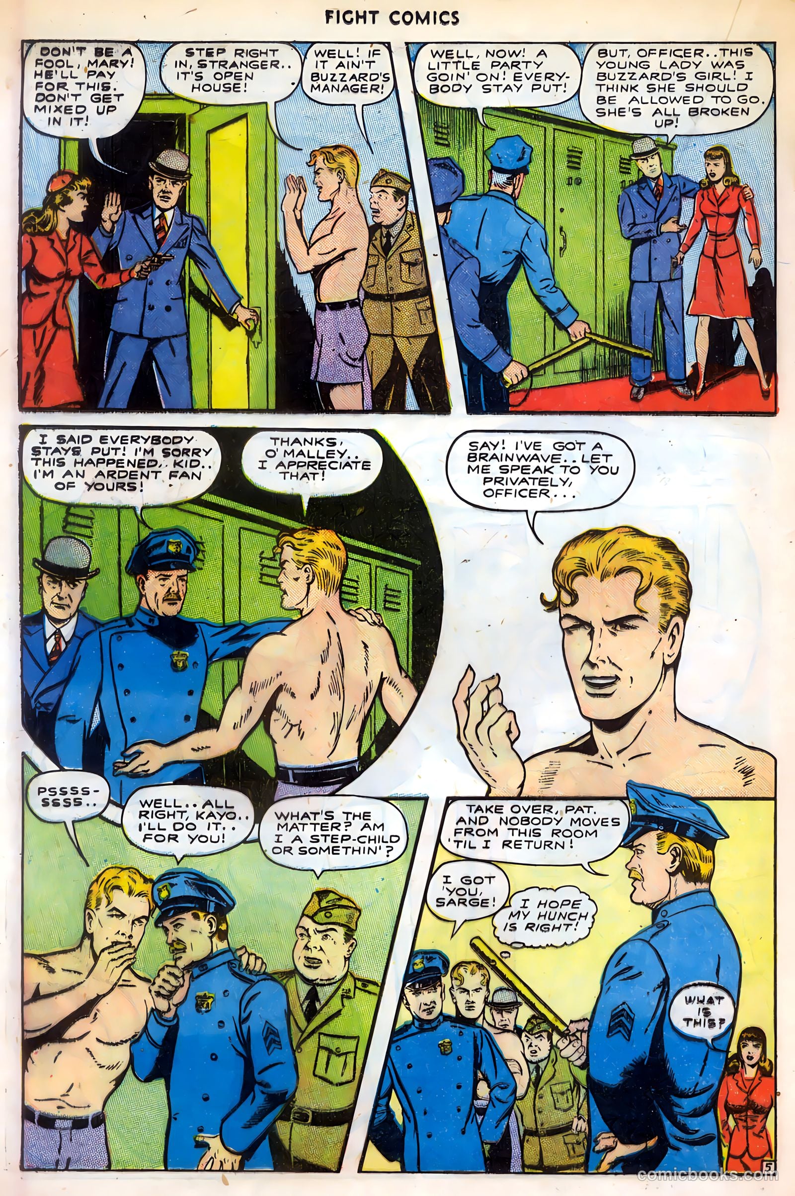 Fight Comics #34 — page 30 of 52
