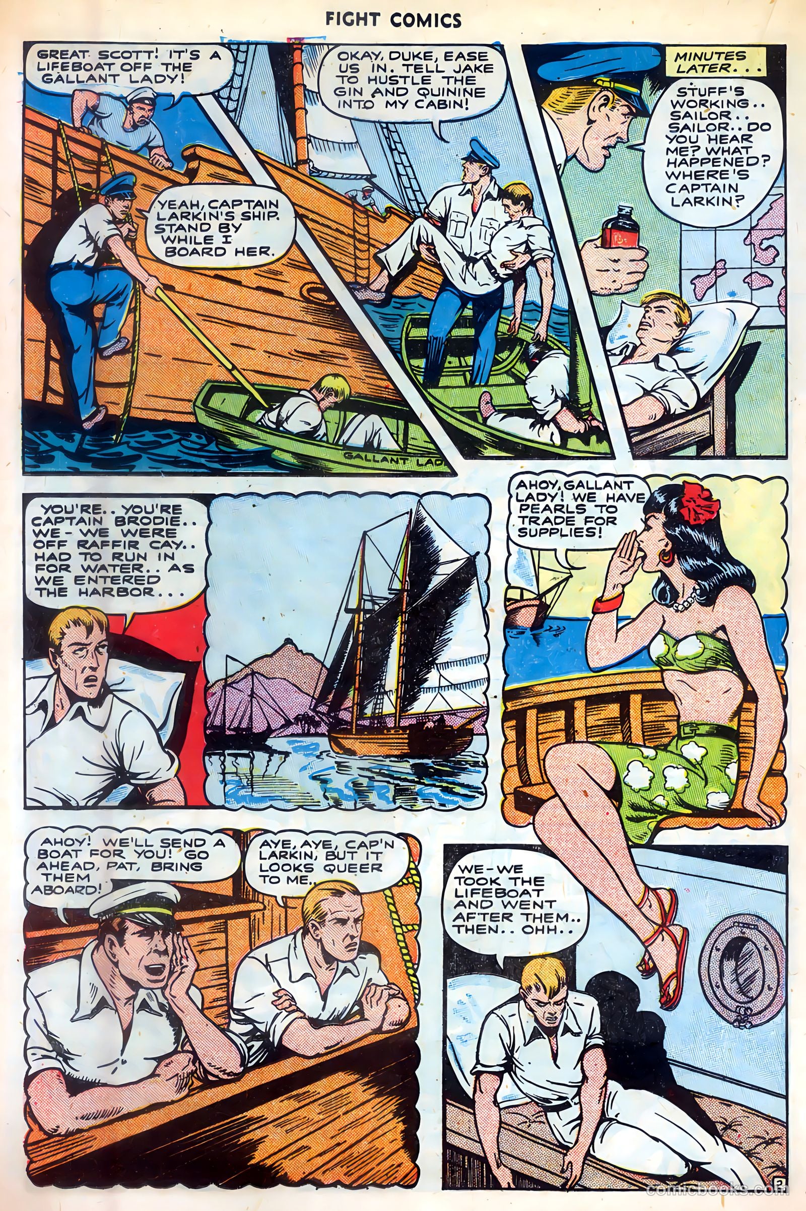 Fight Comics #34 — page 36 of 52