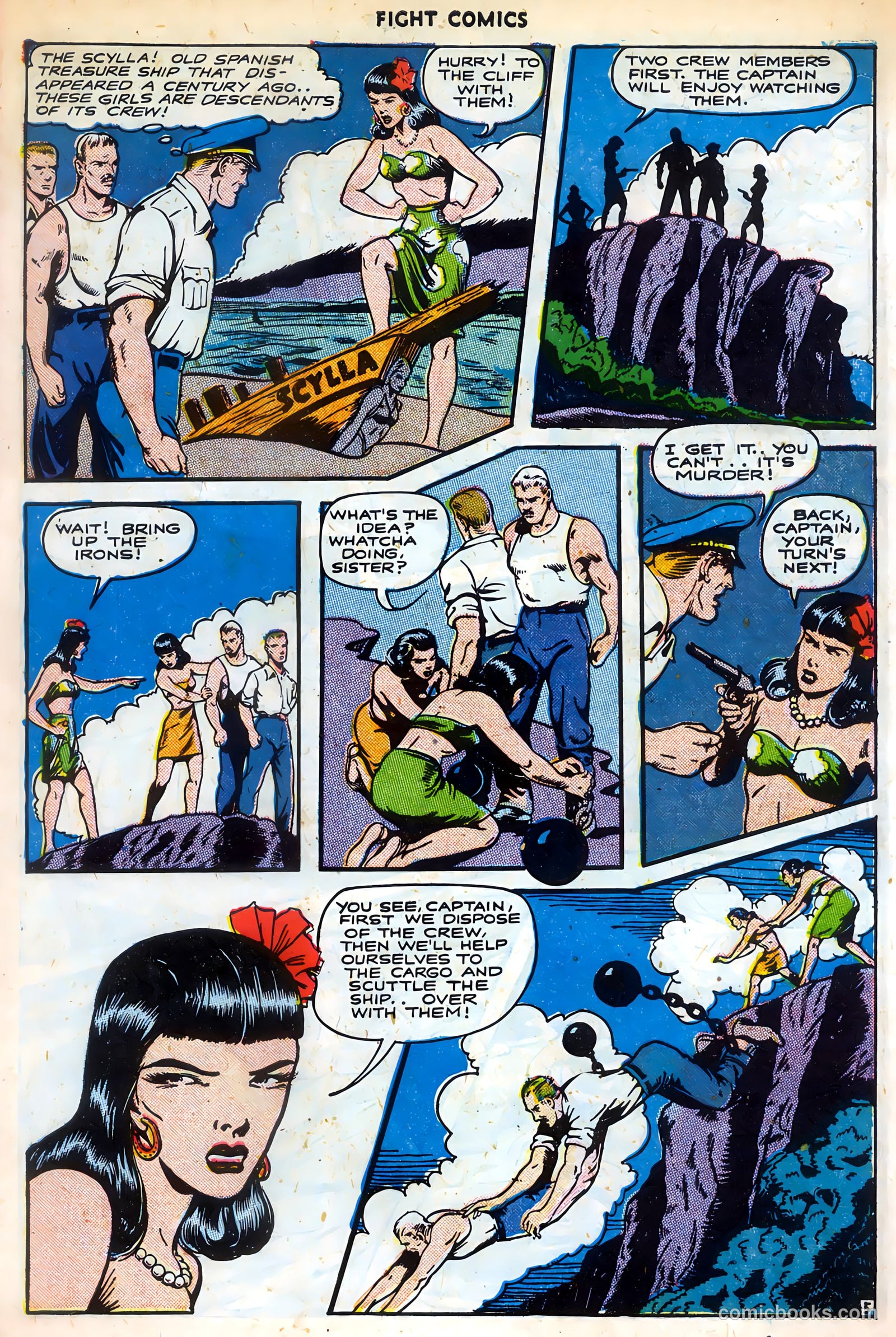 Fight Comics #34 — page 39 of 52