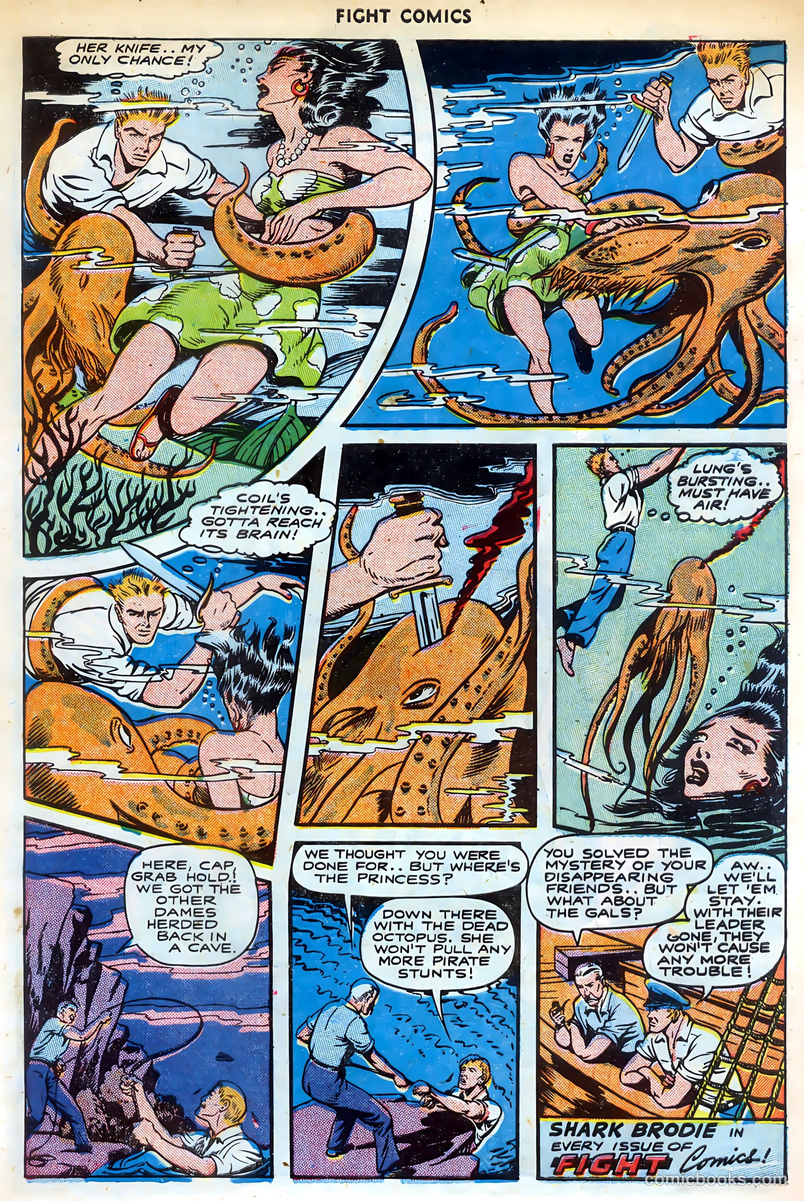 Fight Comics #34 — page 41 of 52