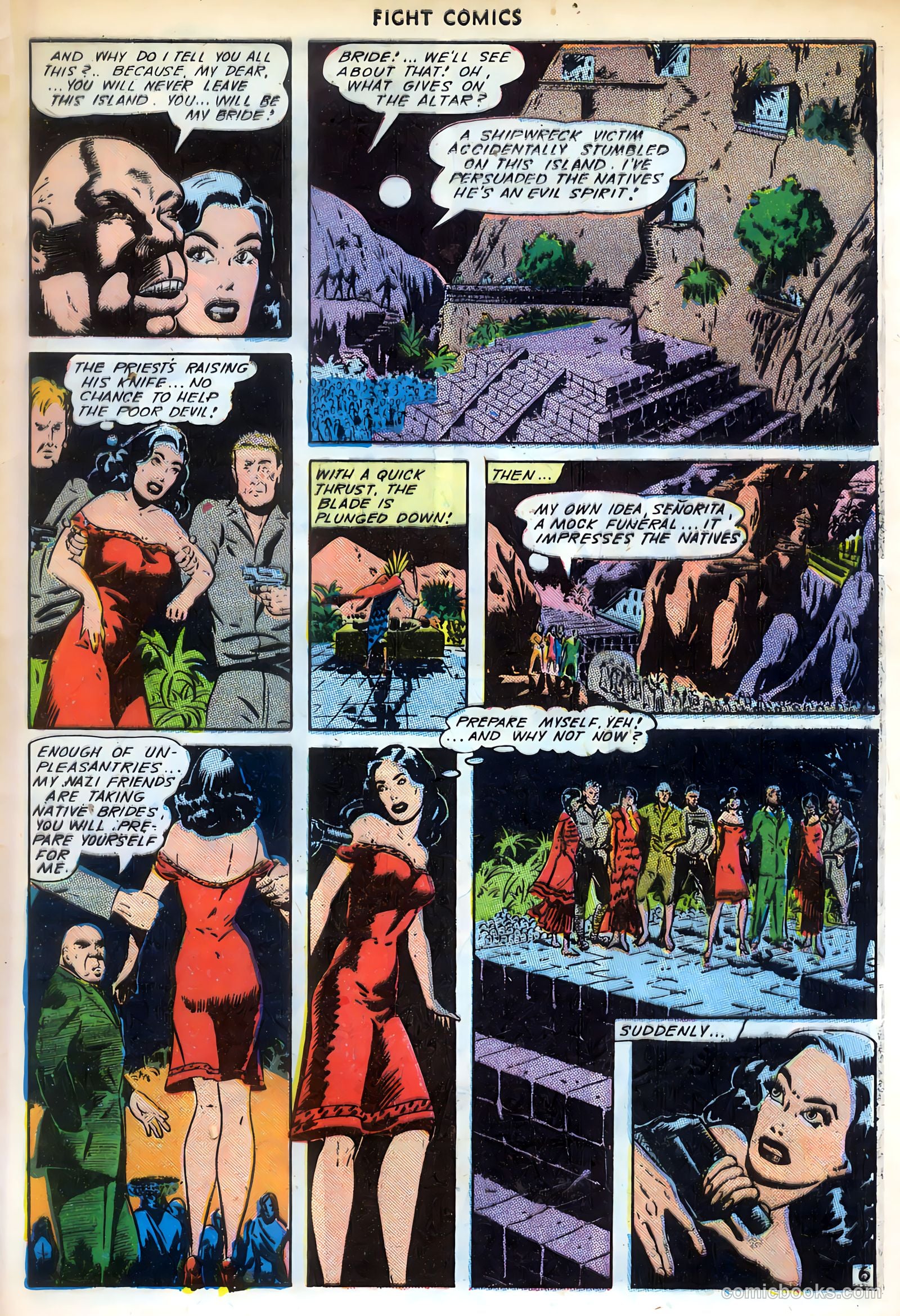Fight Comics #34 — page 47 of 52