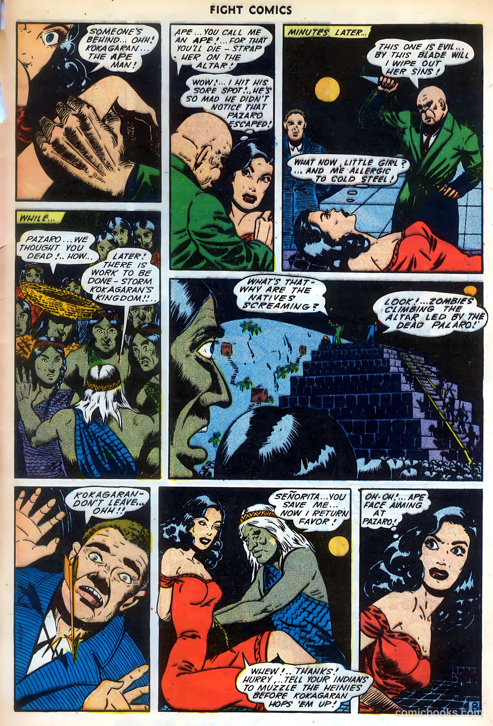 Fight Comics #34 — page 49 of 52