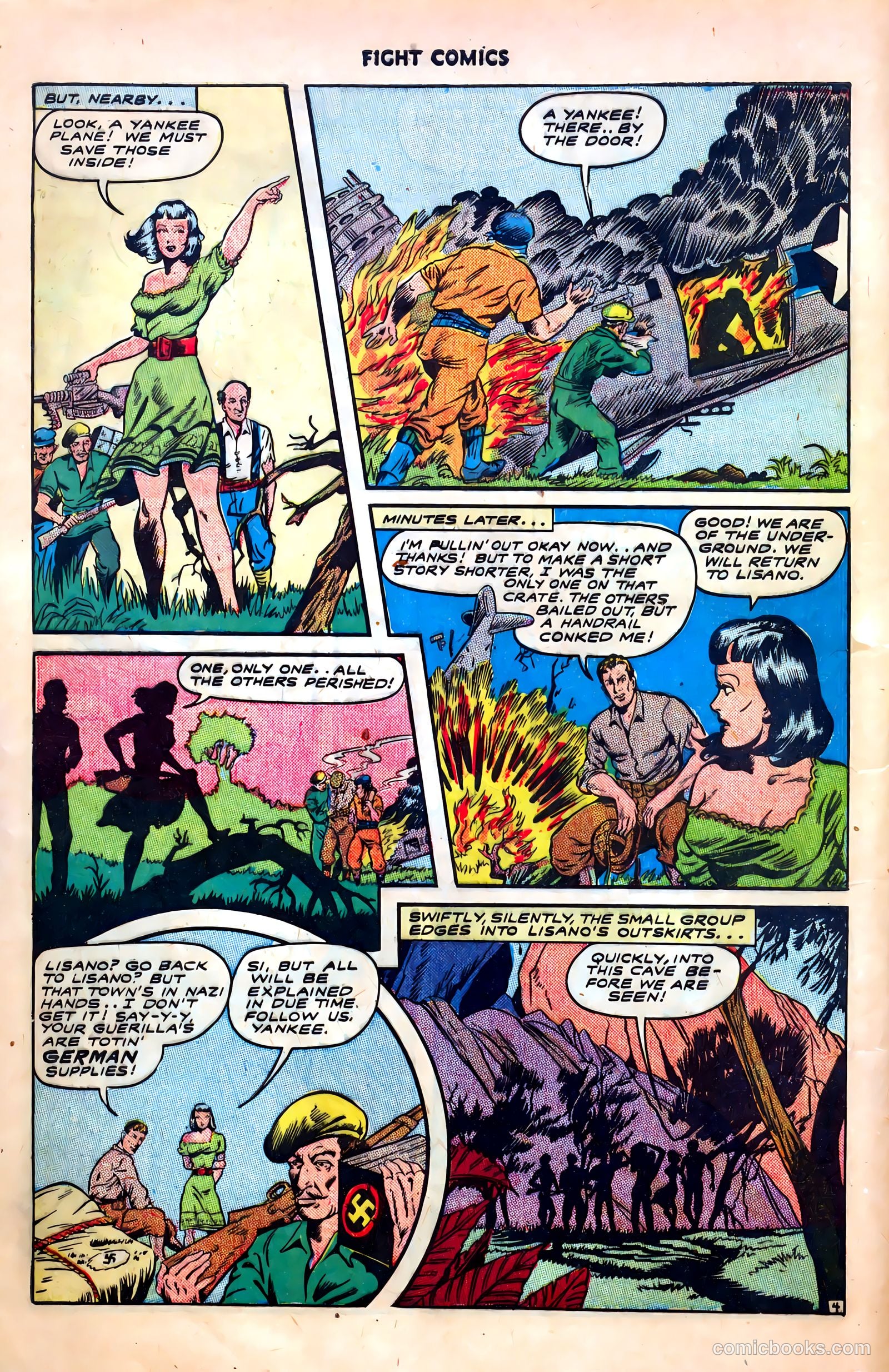 Fight Comics #35 — page 6 of 52